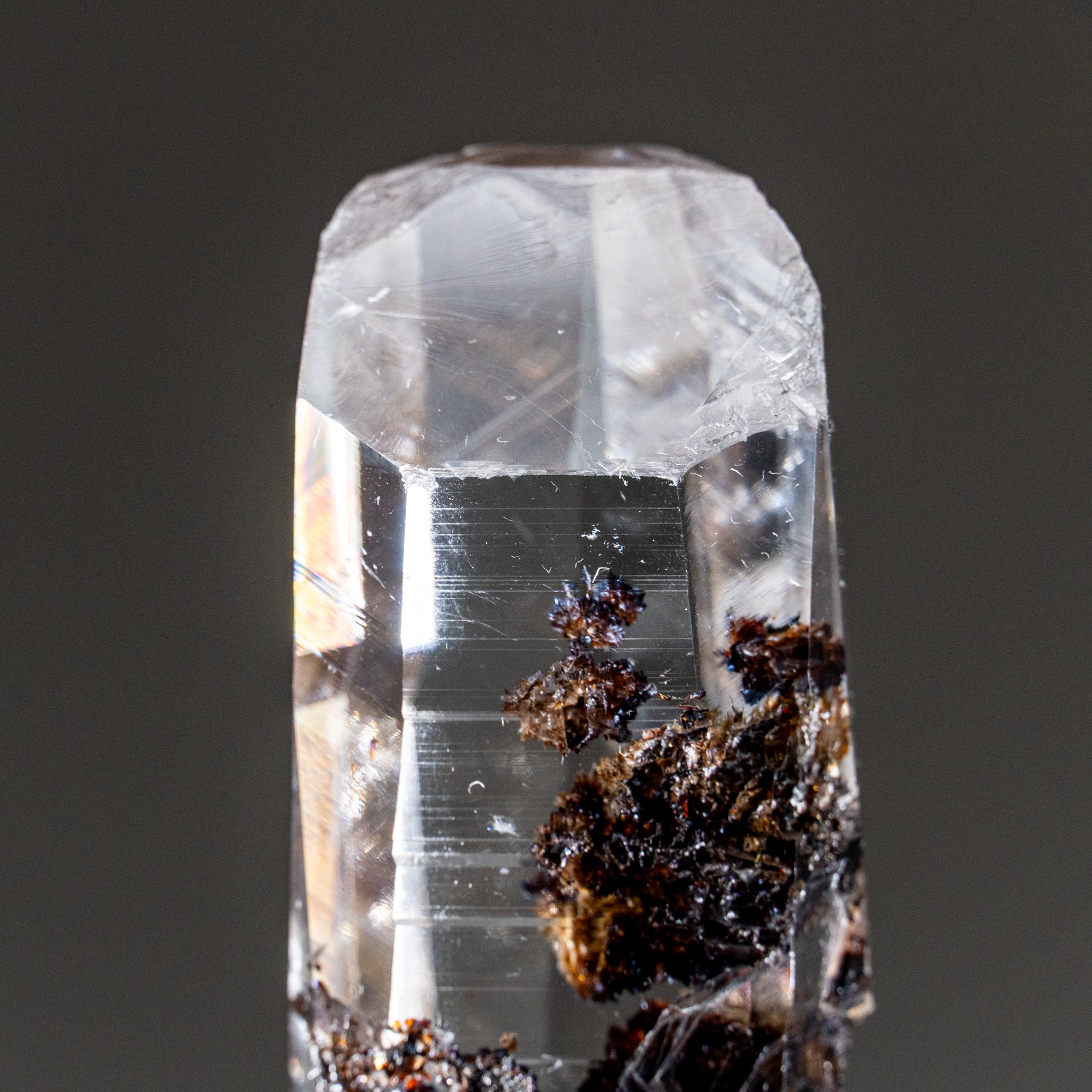 Optical Calcite with Manganese Inclusions from Jinhua, Zhejiang Prov., China