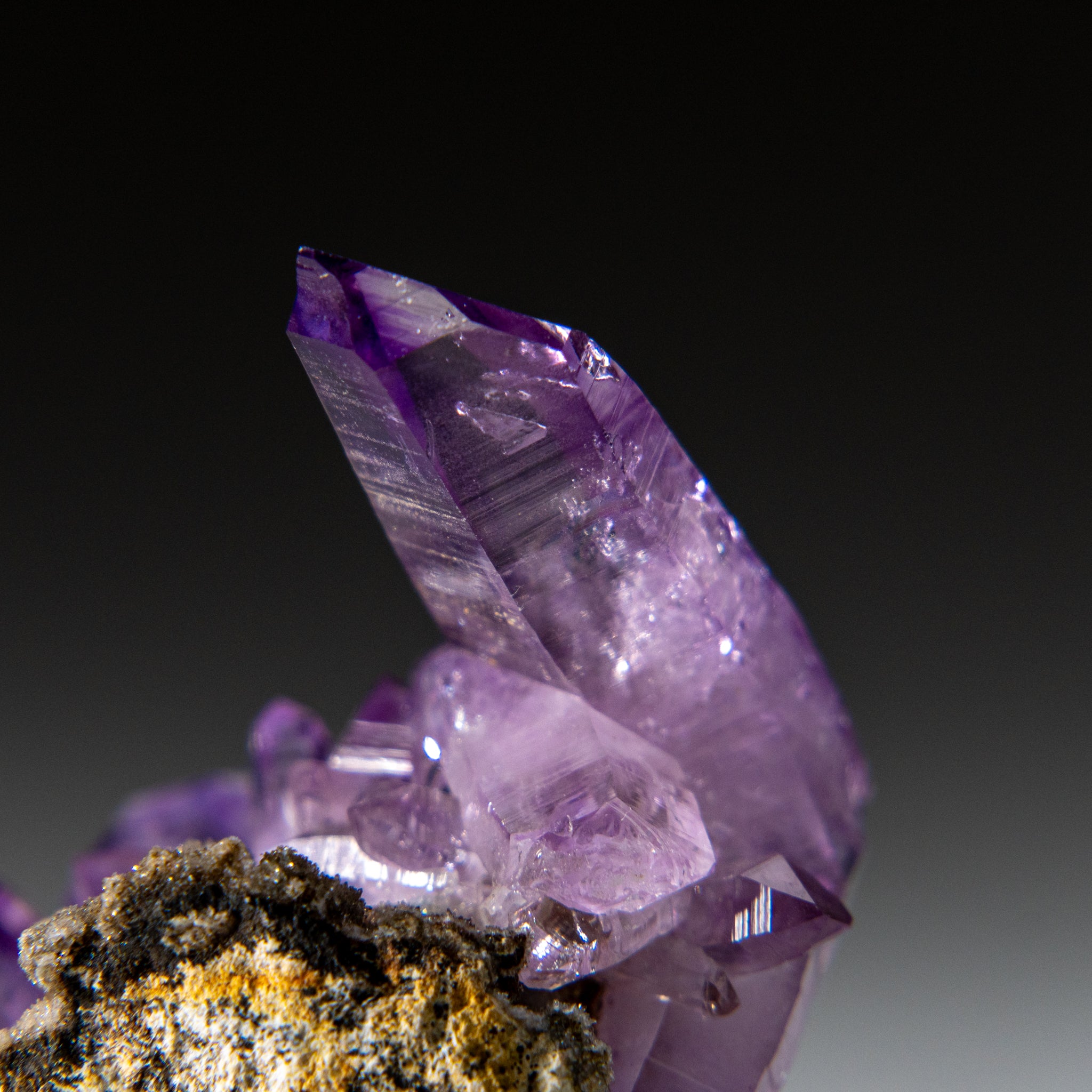 Amethyst from Piedra Parada, Las Vigas de Ramirez, Veracruz, Mexico (38 grams)