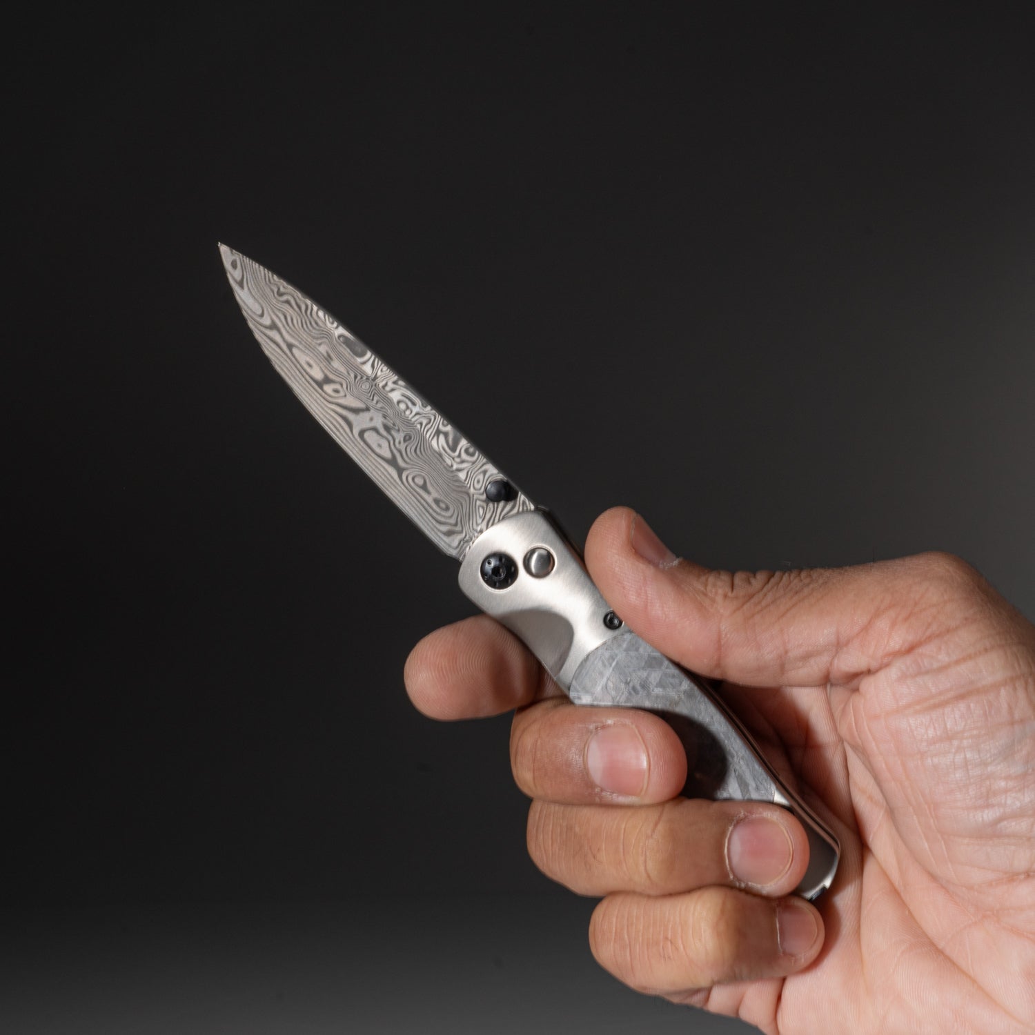 Genuine Muonionalusta Meteorite Knife 3" Blade