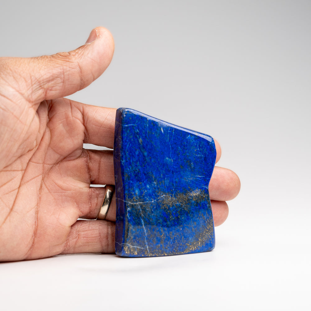 Polished Lapis Lazuli Freeform from Afghanistan (131.3 grams)