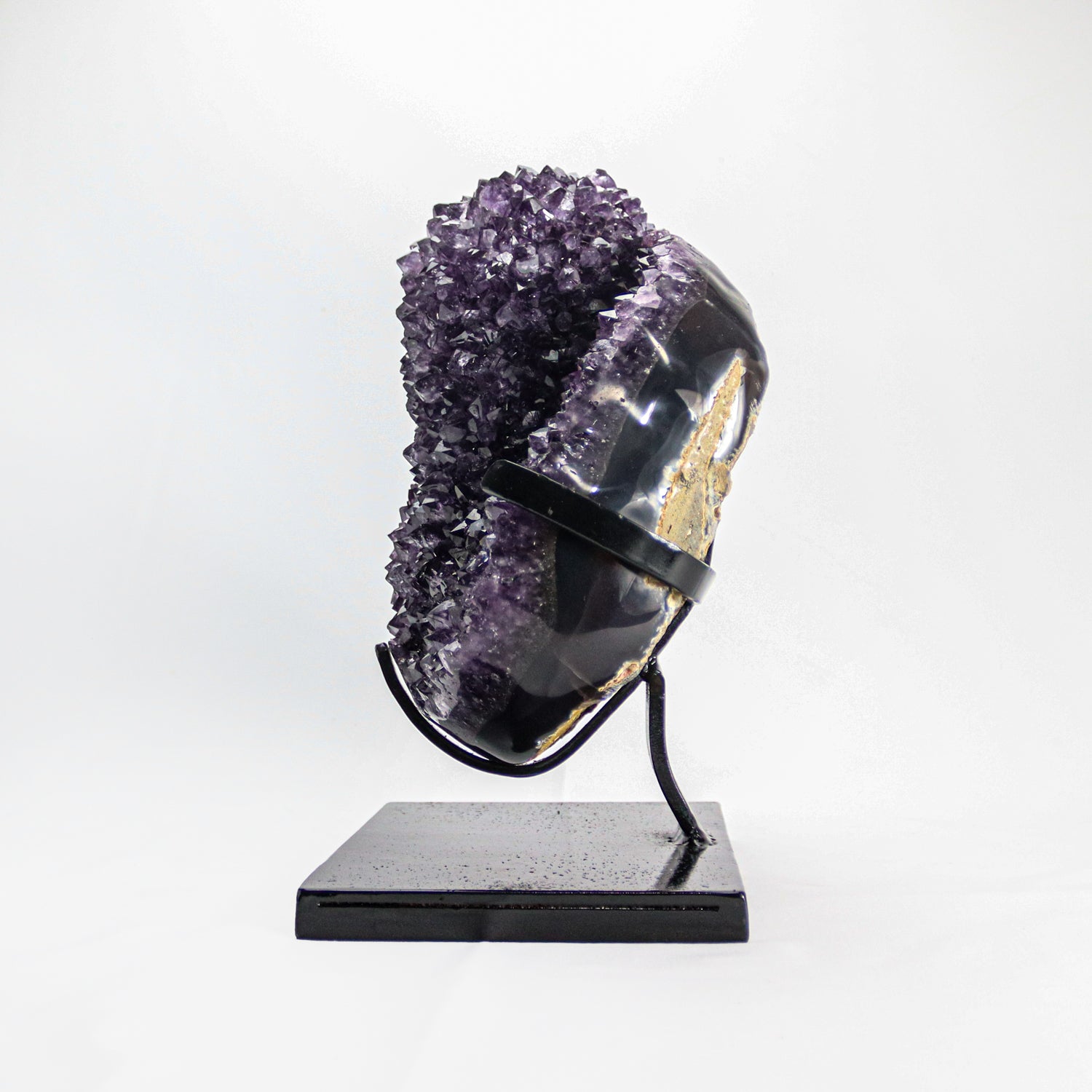 Amethyst Cluster on Stand from Uruguay (12 lbs)(UR-AMG2)