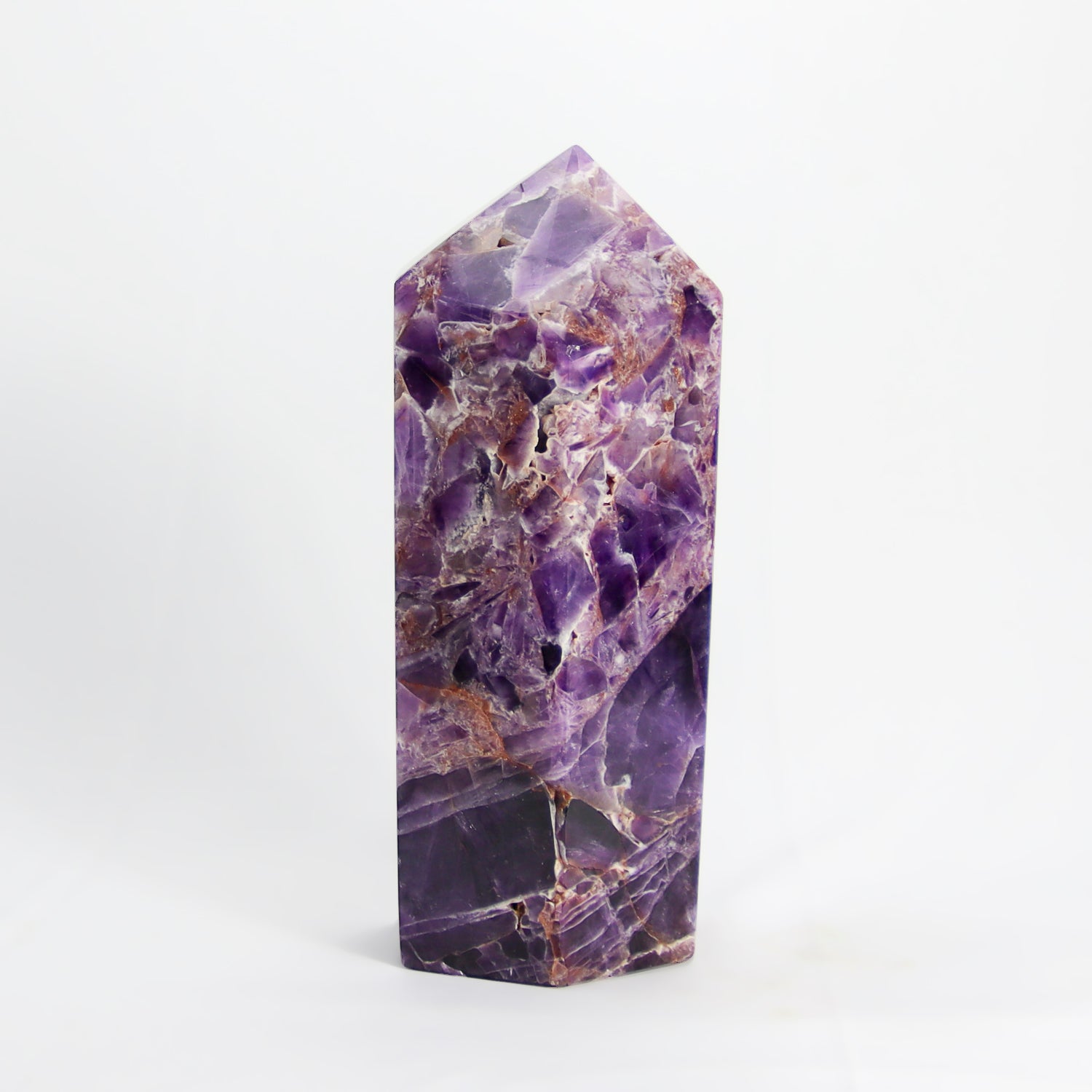 Polished Amethyst Crystal Point From Uruguay (12 lbs)