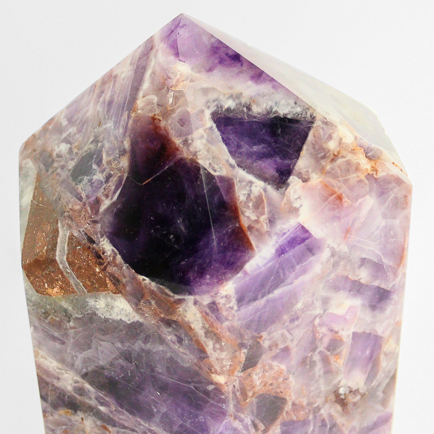 Polished Amethyst Crystal Point From Uruguay (12 lbs)