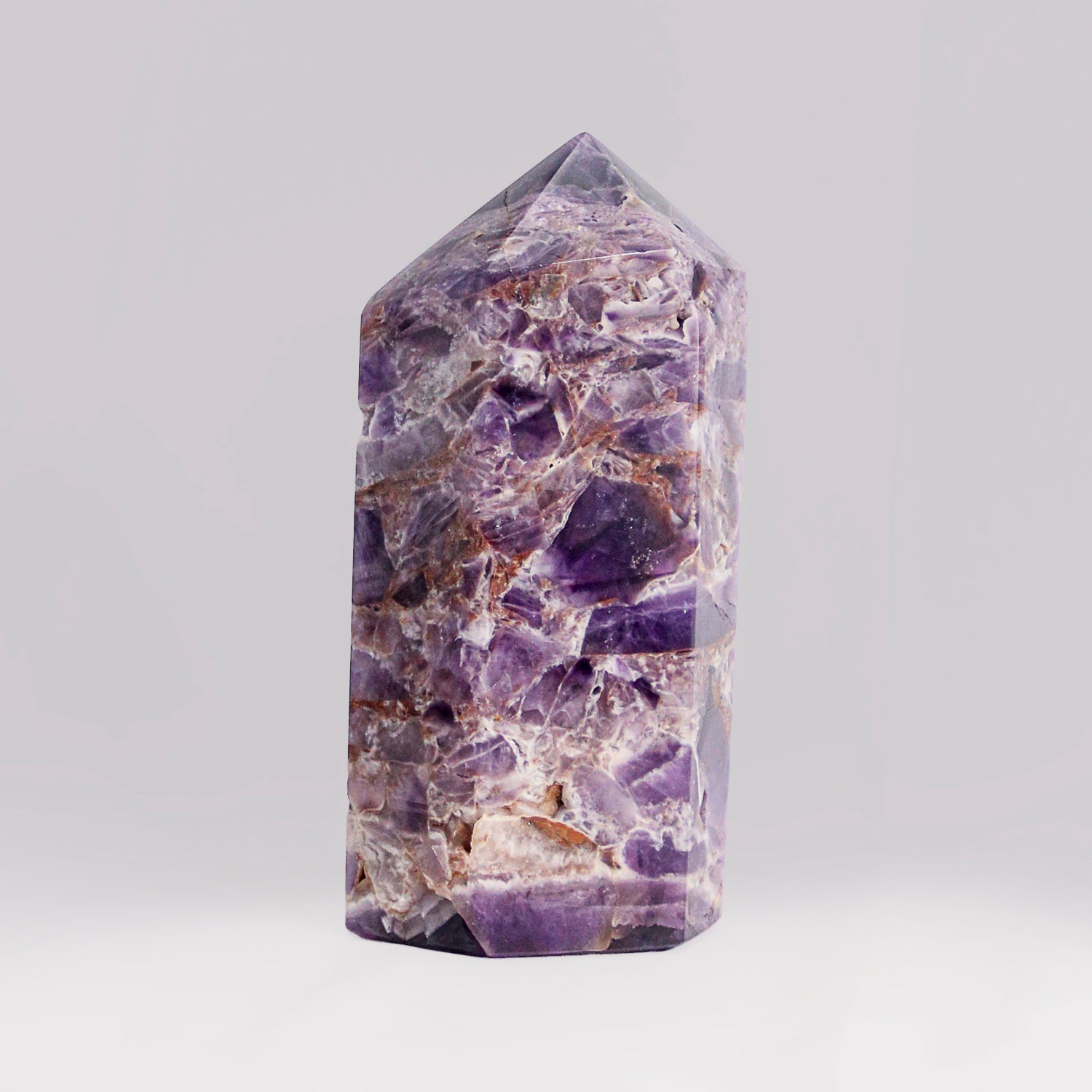 Polished Amethyst Crystal Point From Uruguay (5 lbs)(UR-AMG6)