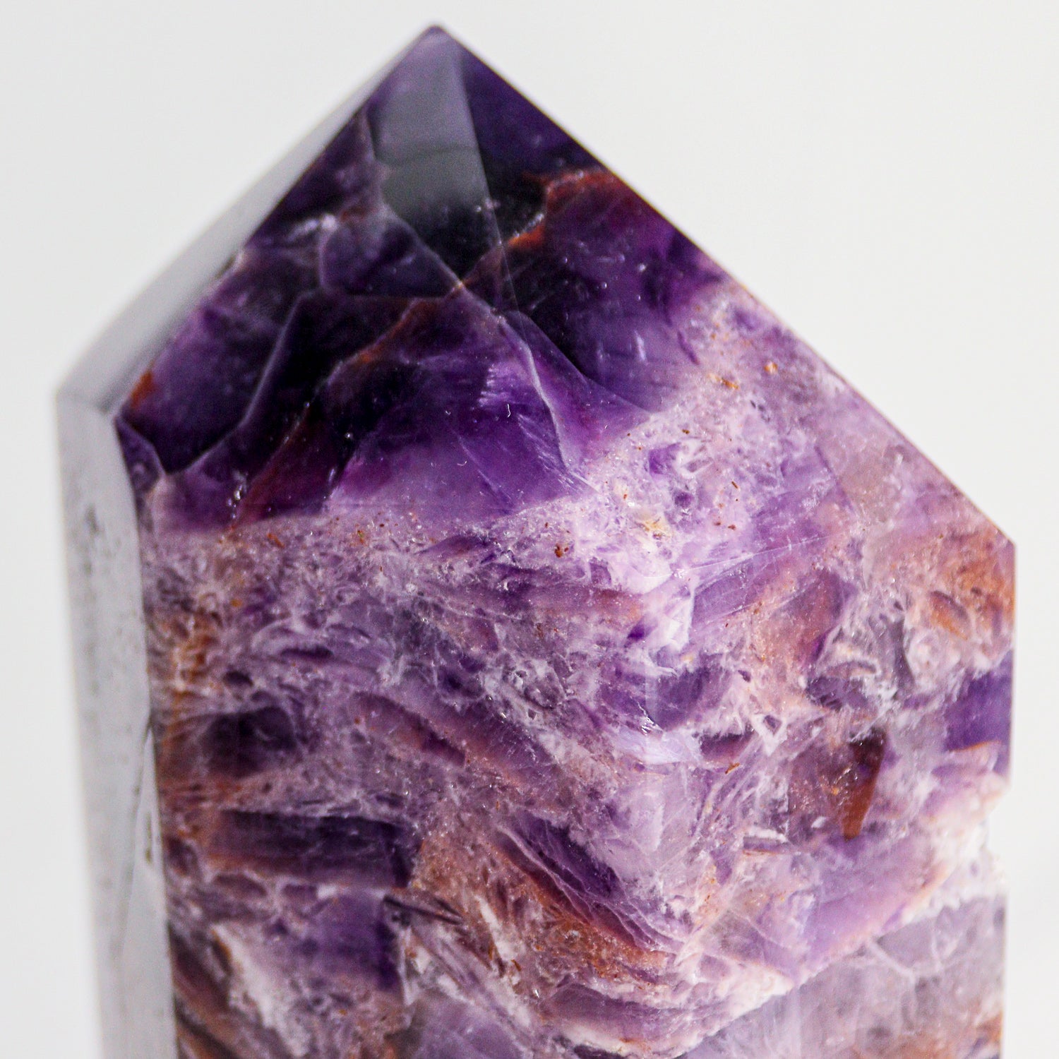 Polished Amethyst Crystal Point From Uruguay (5 lbs)(UR-AMG6)