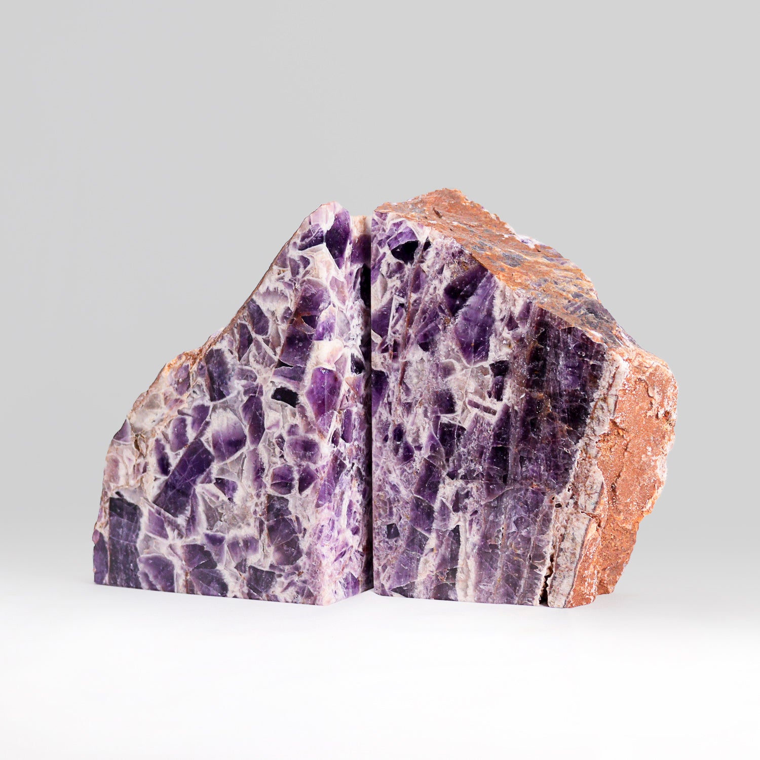 Amethyst  Bookends from Brazil (7.9 lbs)(UR-AMG9)