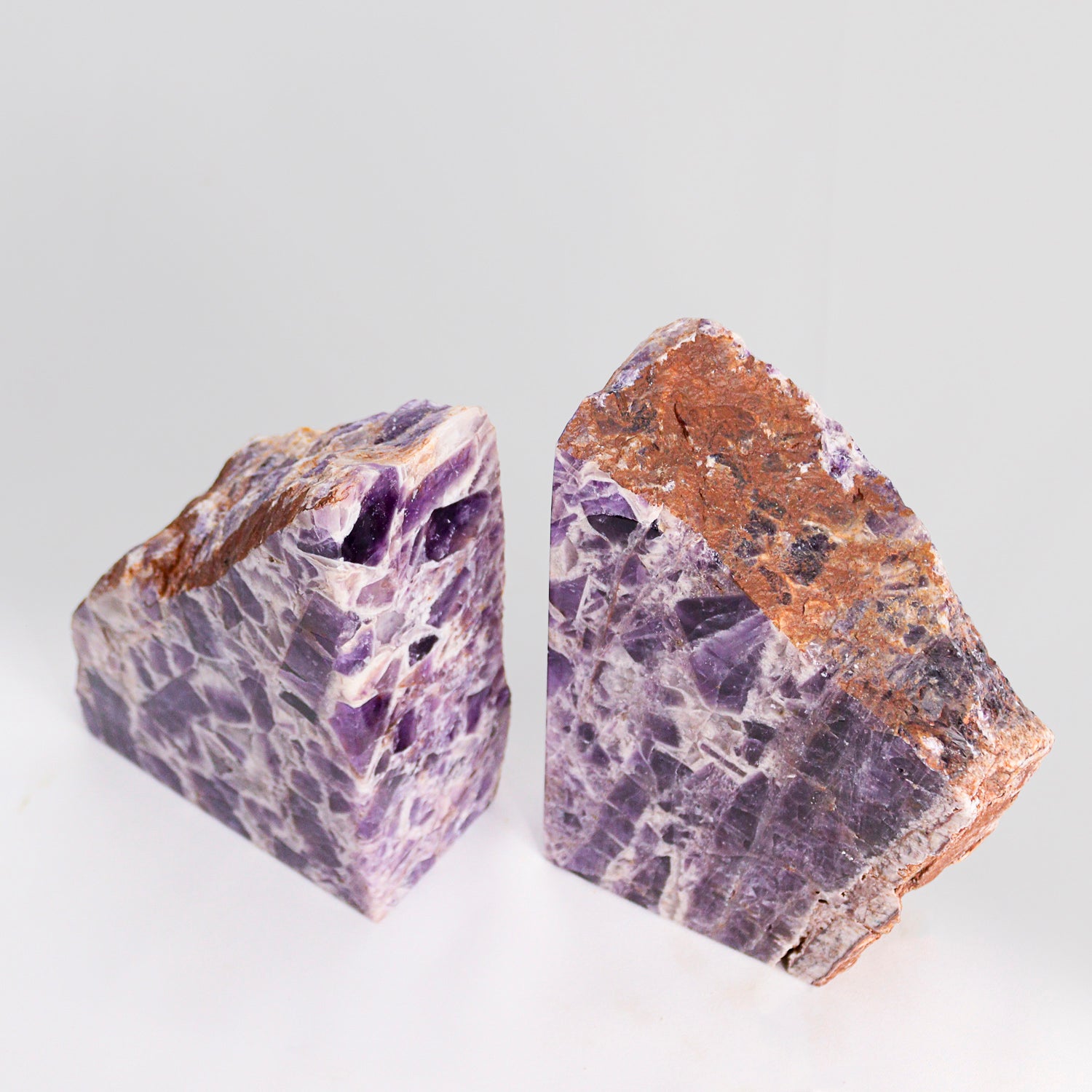 Amethyst  Bookends from Brazil (7.9 lbs)(UR-AMG9)