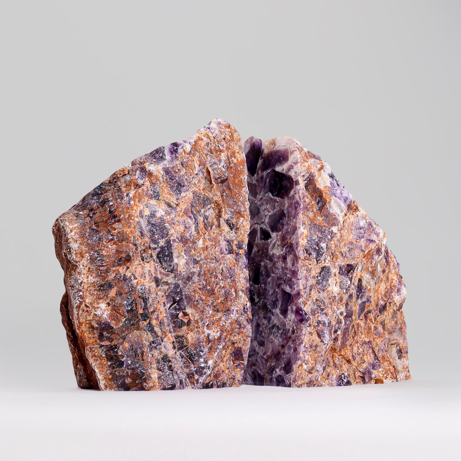 Amethyst  Bookends from Brazil (7.9 lbs)(UR-AMG9)