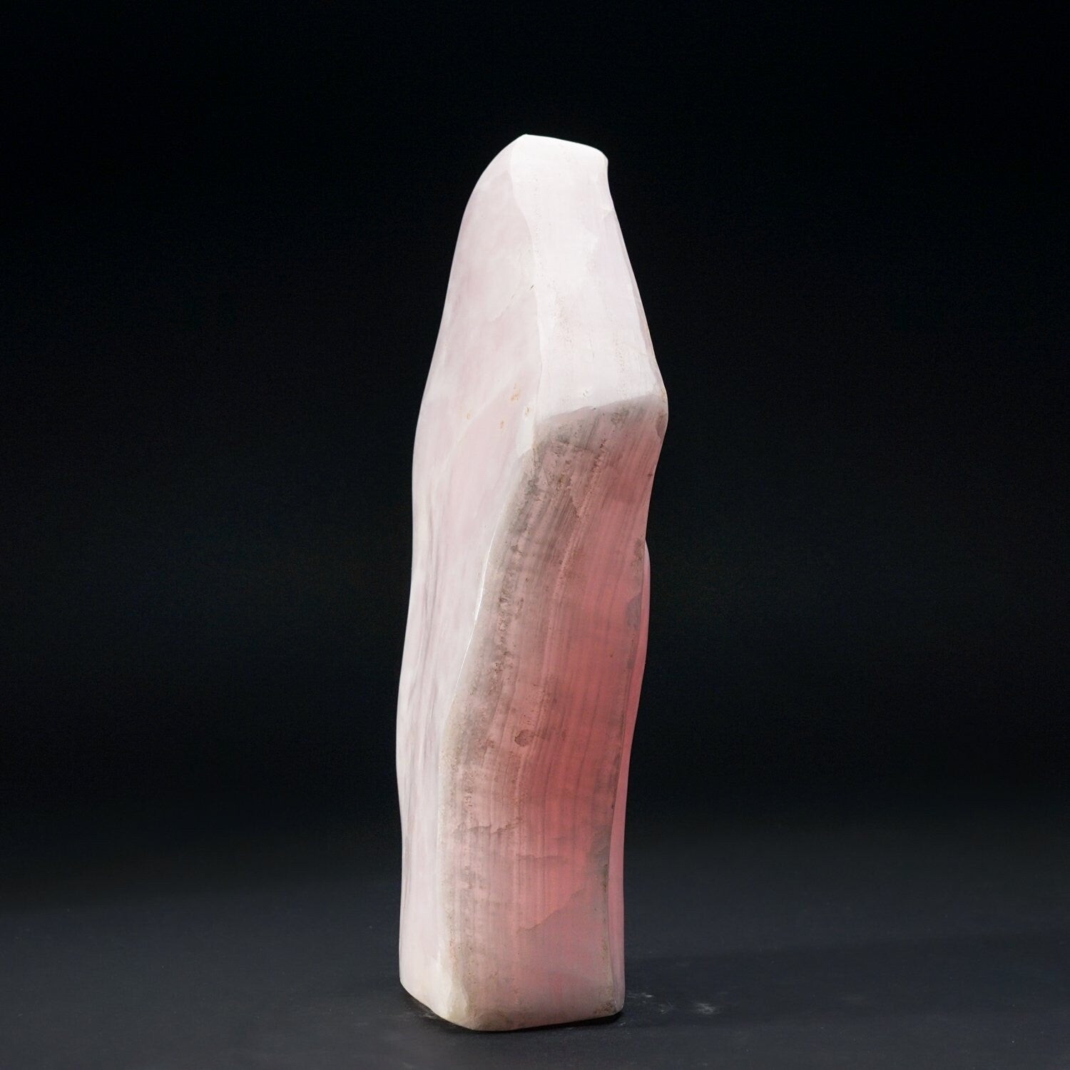 Polished Pink Mangano Calcite from Pakistan (12.6 lbs)