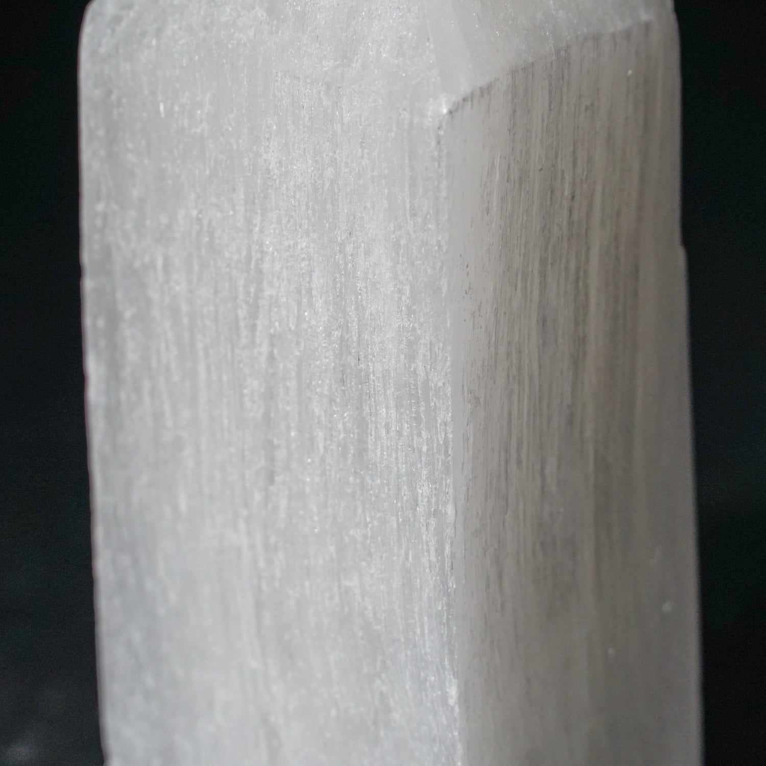 Small Cats-Eye Selenite Point from Morocco (224.1 grams)