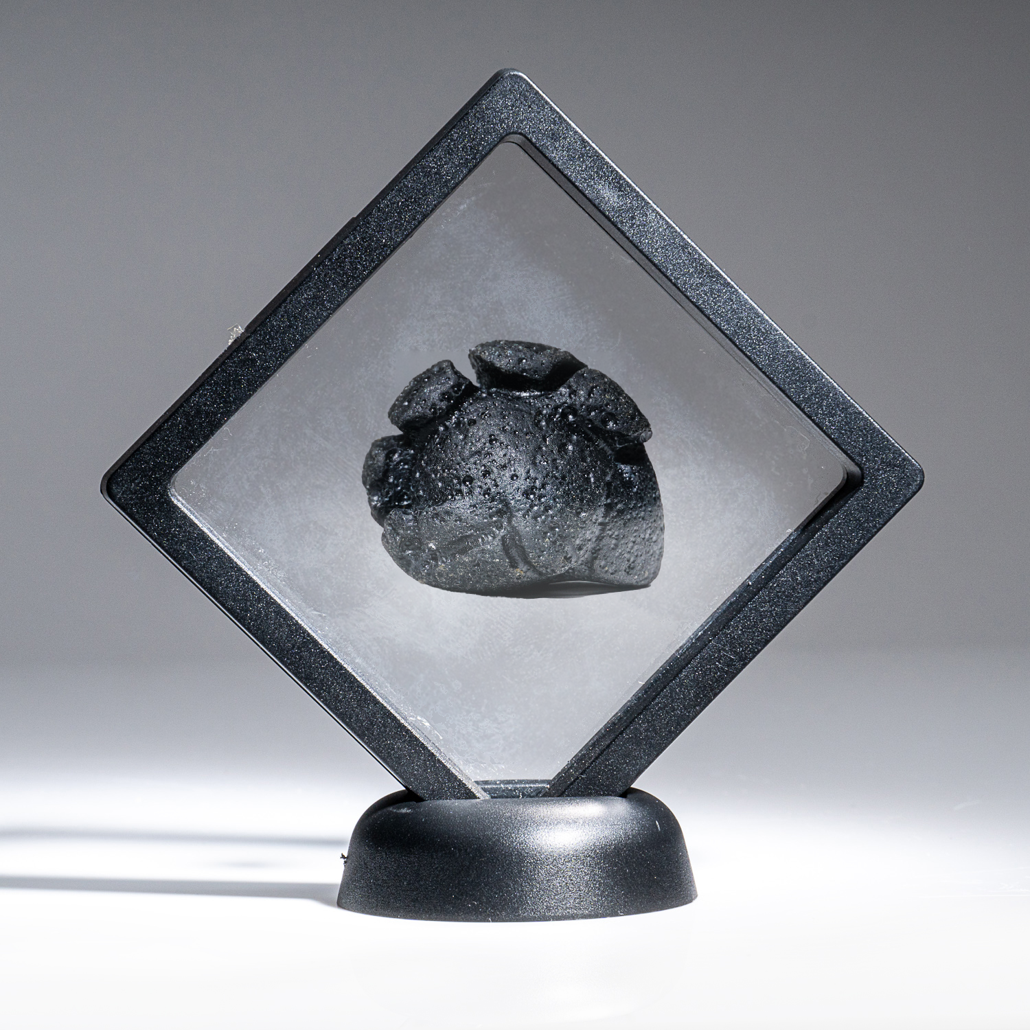Genuine Indochinite Tektite in Display Case (38 grams)