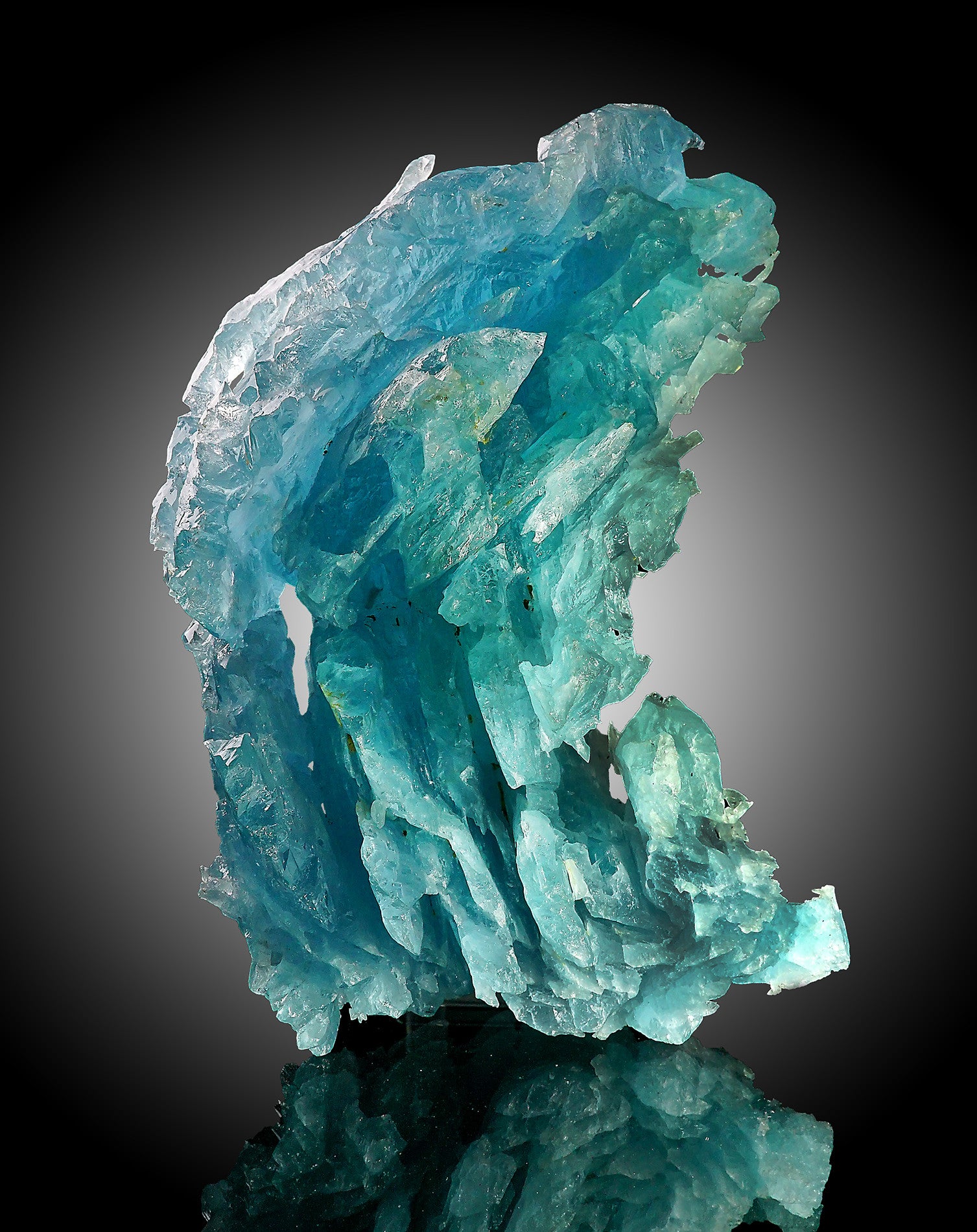 Hydrothermal Aquamarine Crystal from Minas Gerais, Brazil - Astro Gallery