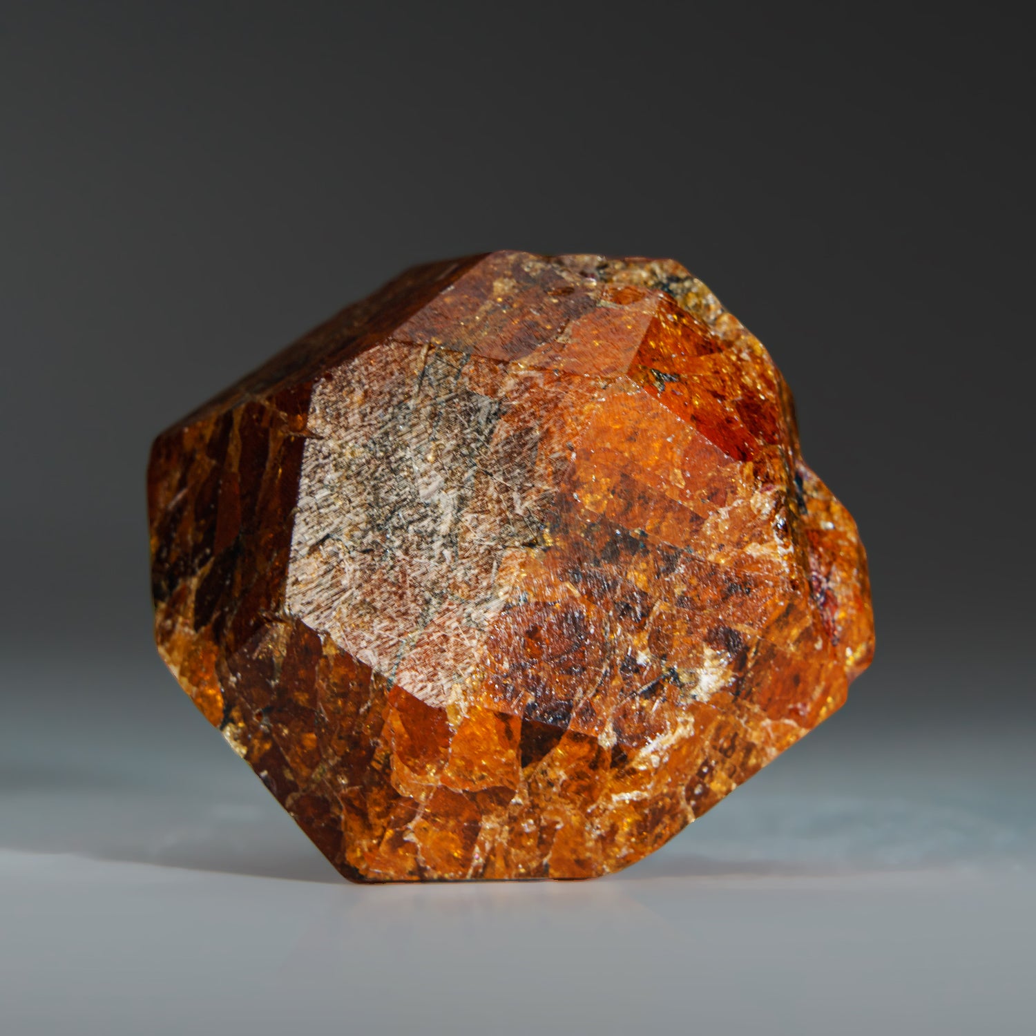 Spessartine Garnet Crystal from Loliondo, Arusha, Tanzania — Astro Gallery  of Gems