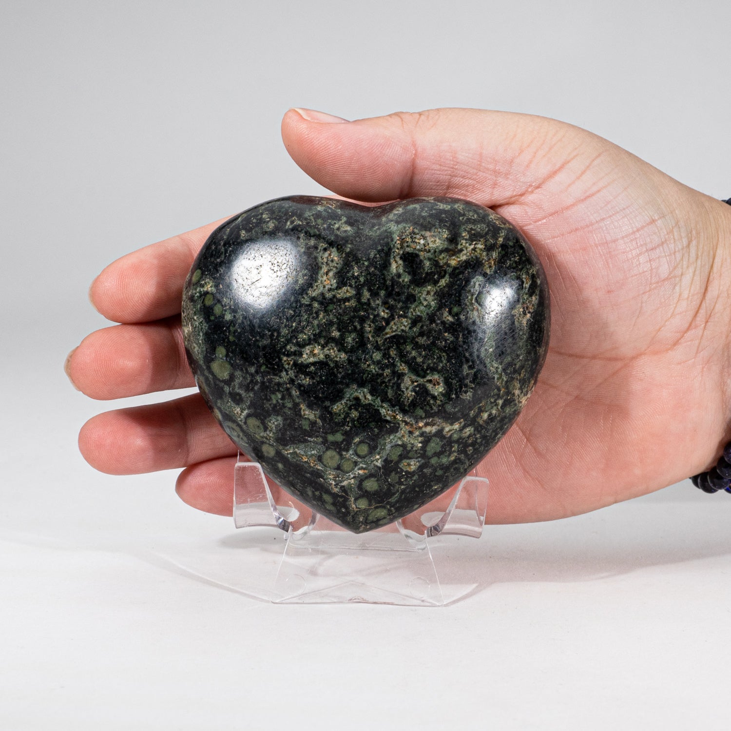 Genuine Polished Kambaba Jasper Heart (343 grams)