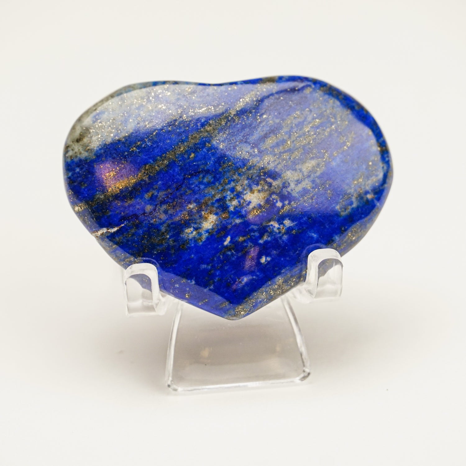 Polished Lapis Lazuli Heart from Afghanistan (31 grams)