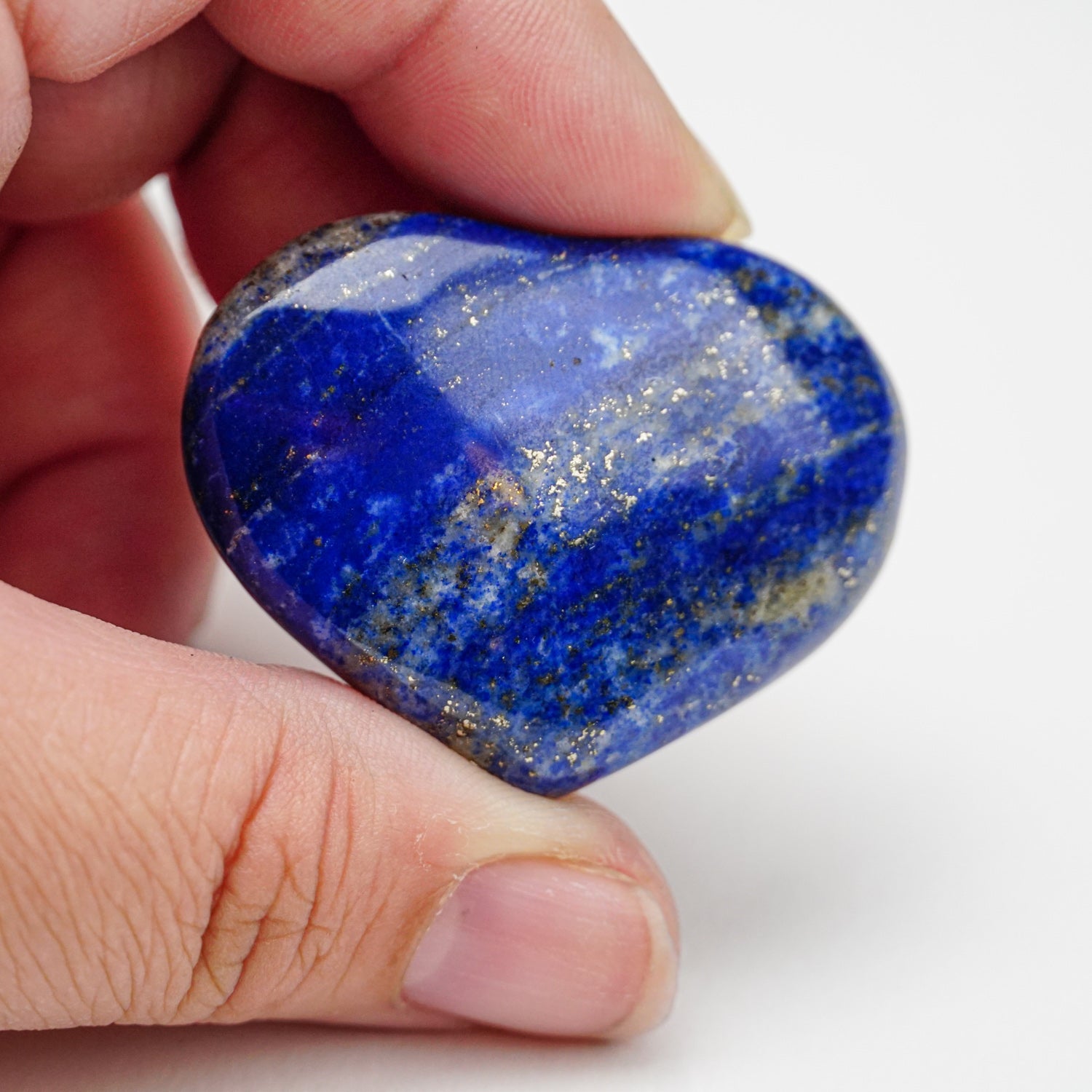 Polished Lapis Lazuli Heart from Afghanistan (32.3 grams)