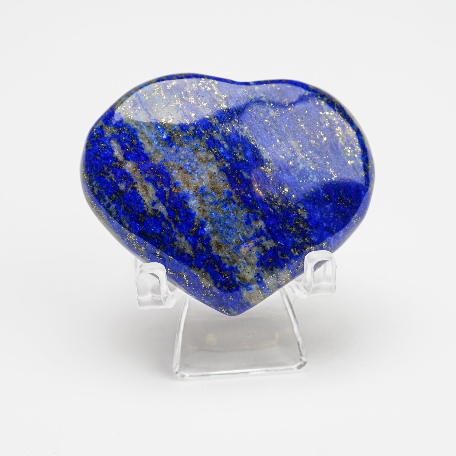 Polished Lapis Lazuli Heart from Afghanistan (34.2 grams)