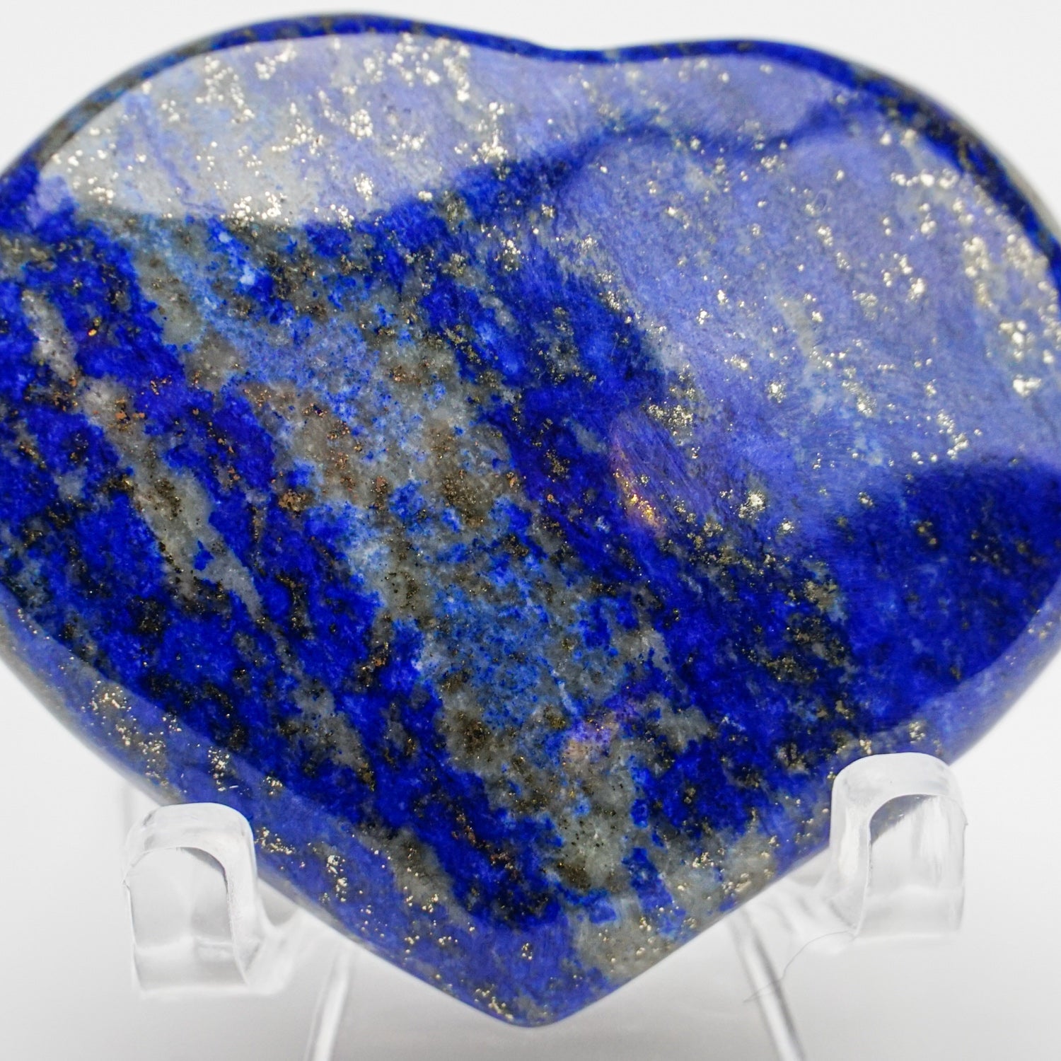 Polished Lapis Lazuli Heart from Afghanistan (34.2 grams)