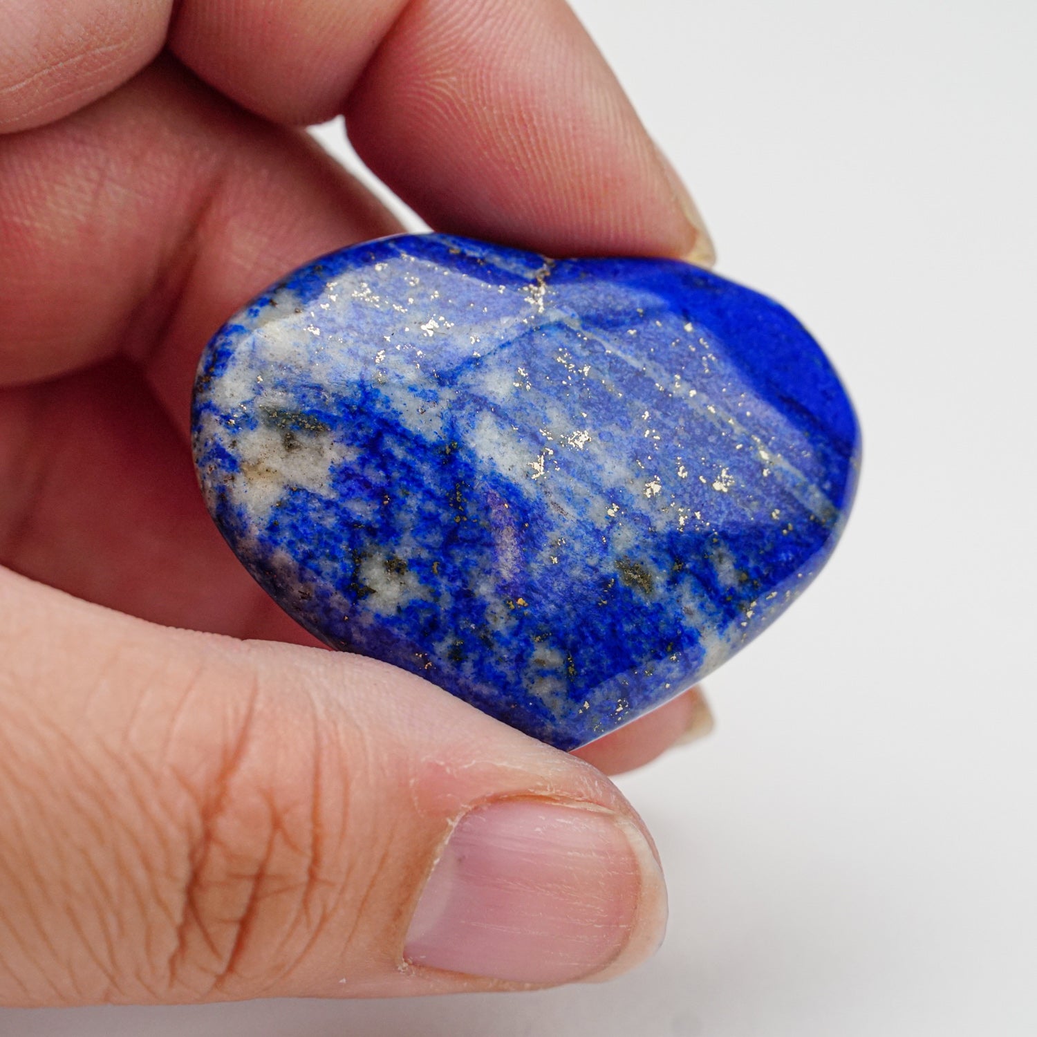 Polished Lapis Lazuli Heart from Afghanistan (25.9 grams)