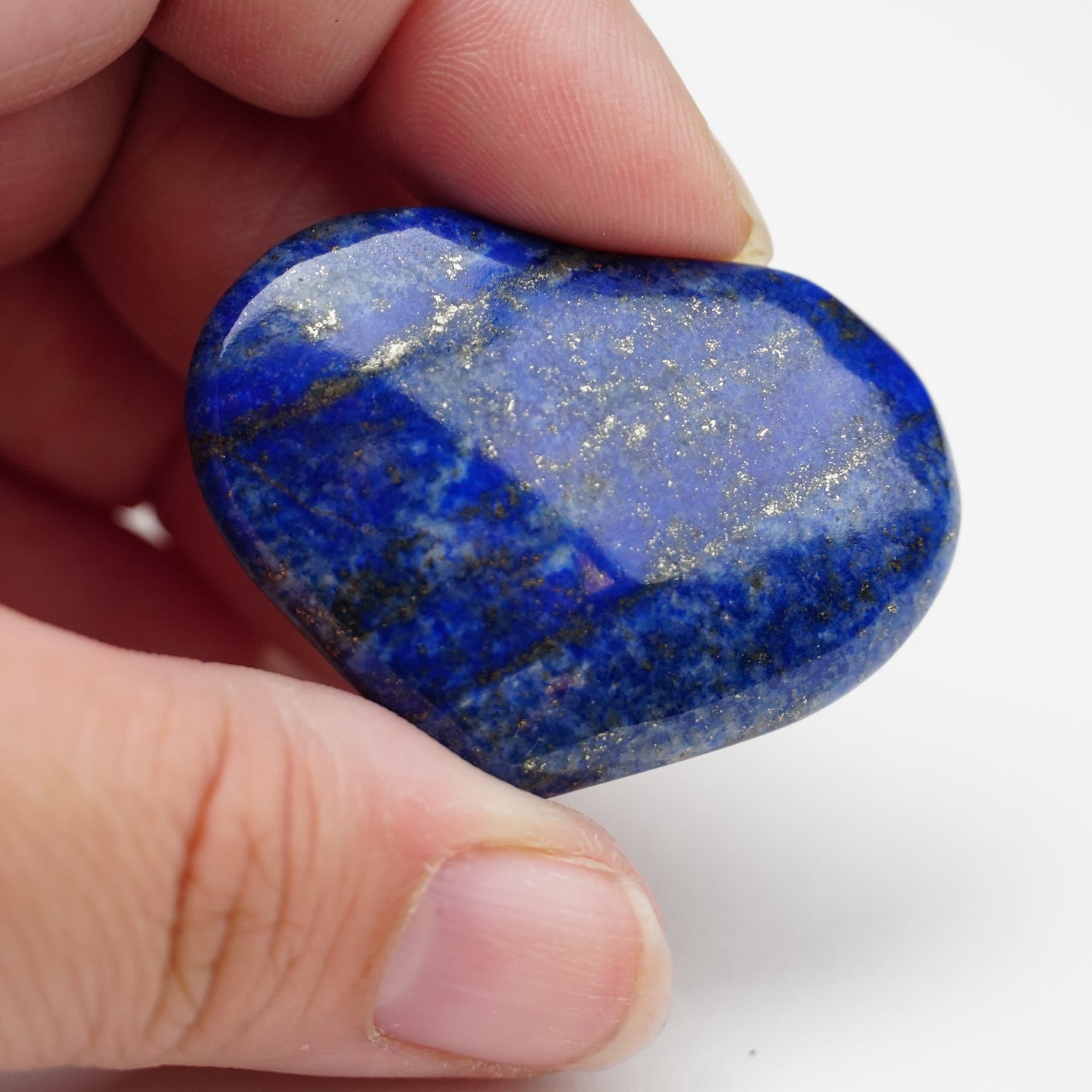 Polished Lapis Lazuli Heart from Afghanistan (23 grams)