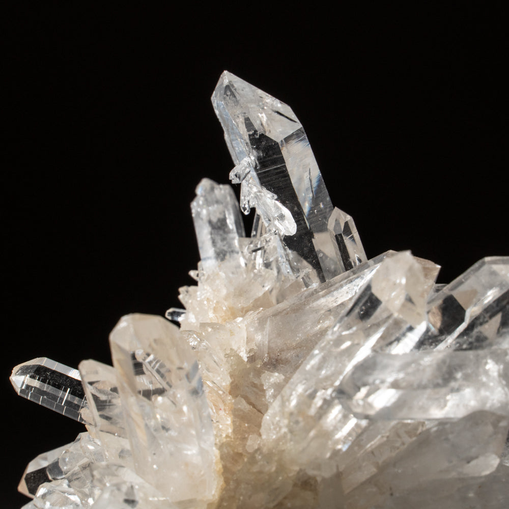 Gem Quartz Crystal Cluster from Penas Blancas mine, Boyaca Dept., Colombia (106 grams)