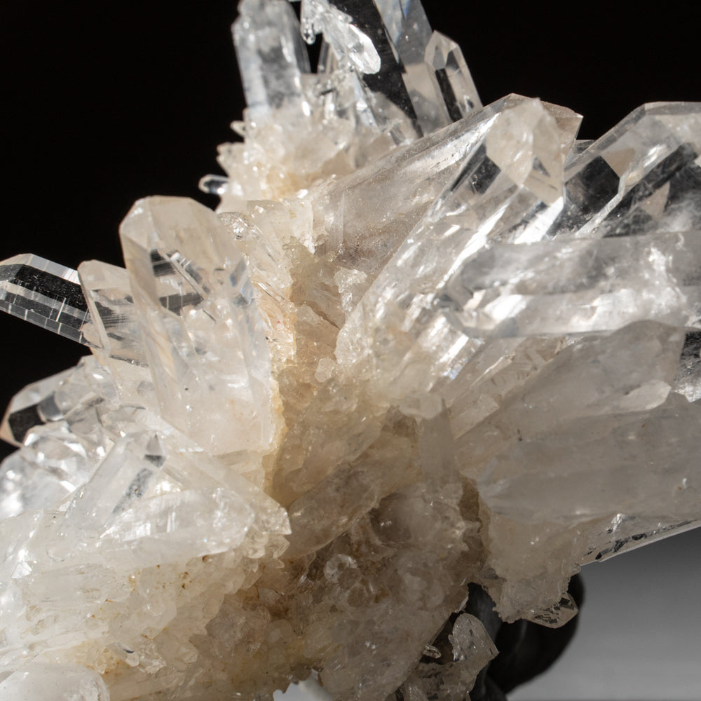 Gem Quartz Crystal Cluster from Penas Blancas mine, Boyaca Dept., Colombia (106 grams)