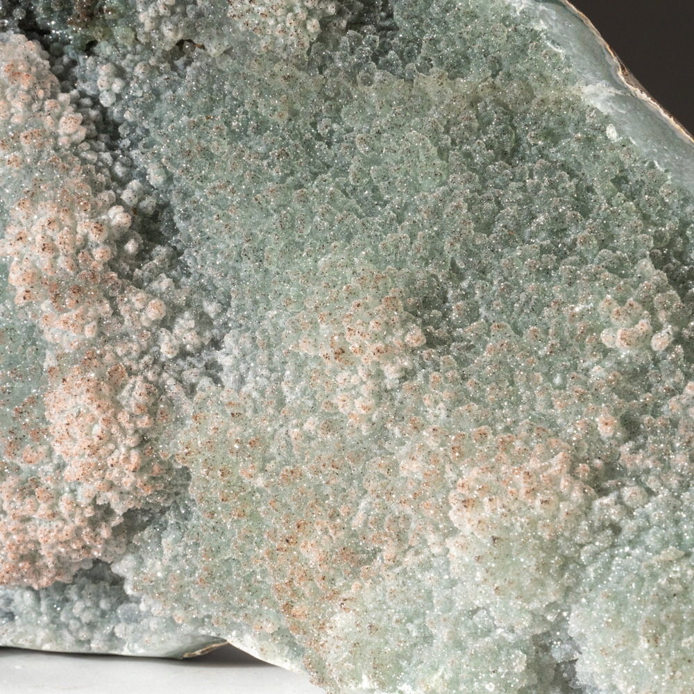 Druzy Quartz Amethyst with Green Celadonite from Uruguay (30 lbs)