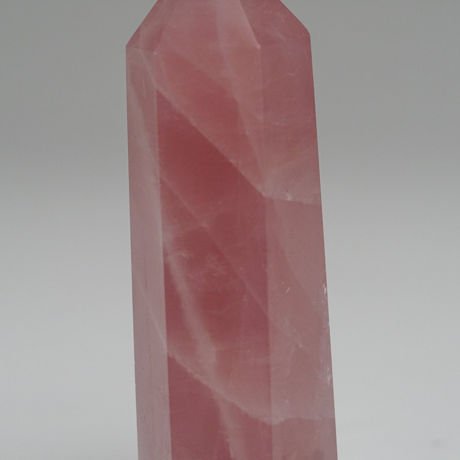 Rose Quartz Polished Point from Brazil (56.5 grams)