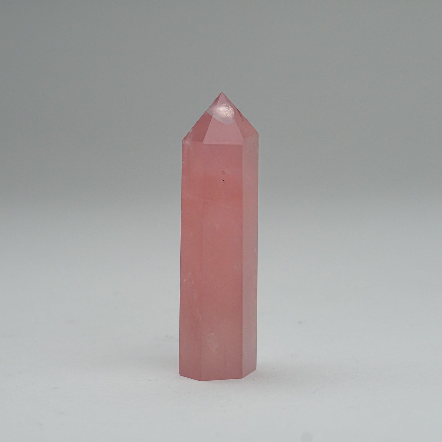 Rose Quartz Polished Point from Brazil (44.3 grams)