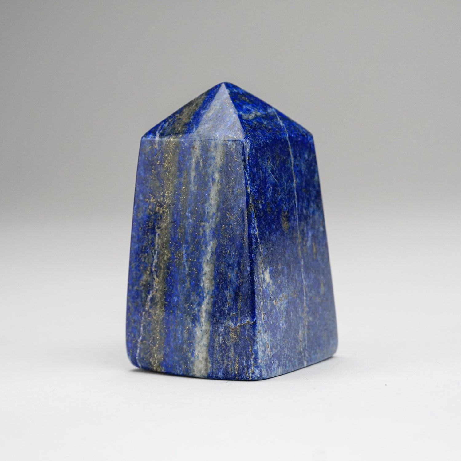 Polished Lapis Lazuli Point from Afghanistan (294.7 grams)