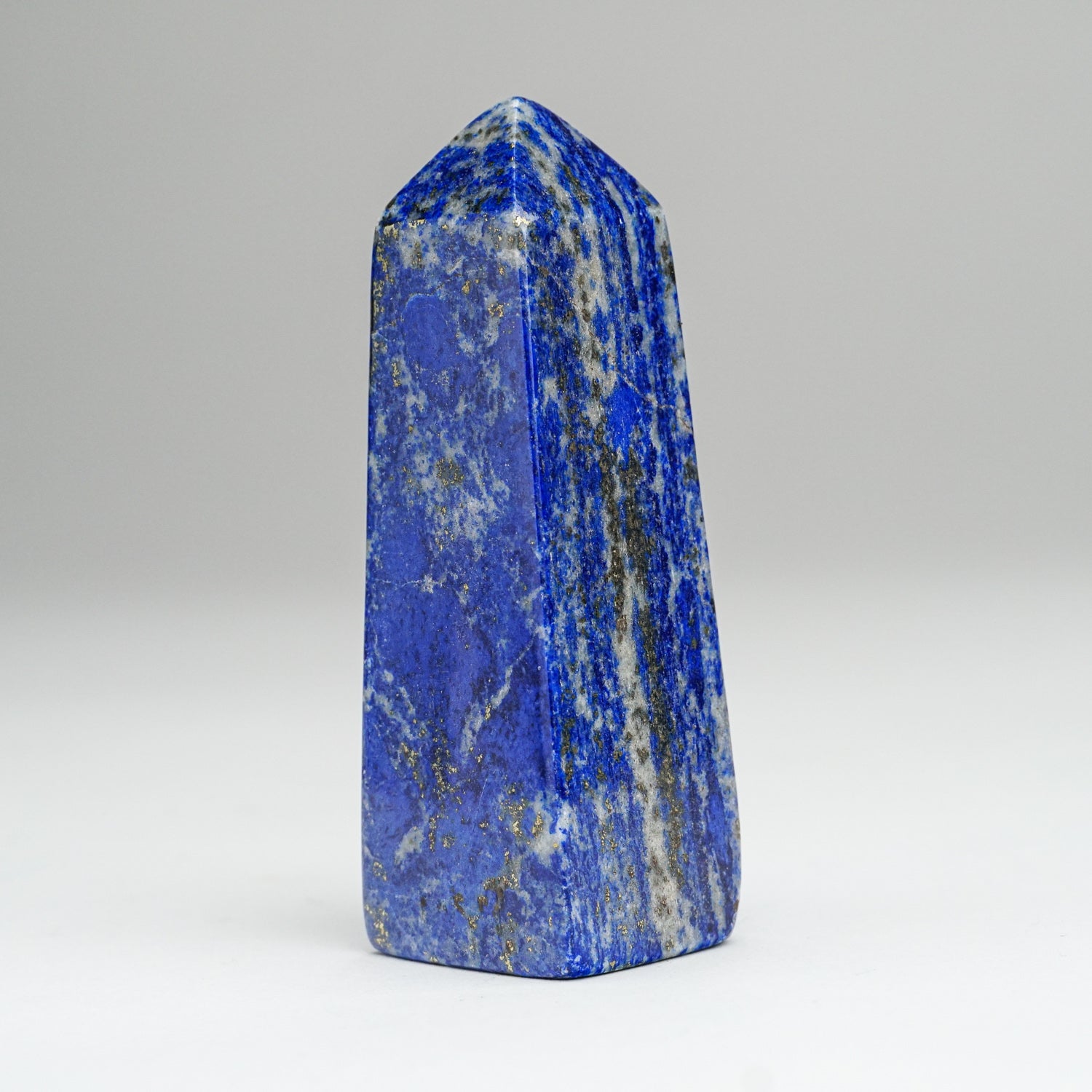 Polished Lapis Lazuli Point from Afghanistan (237 grams)