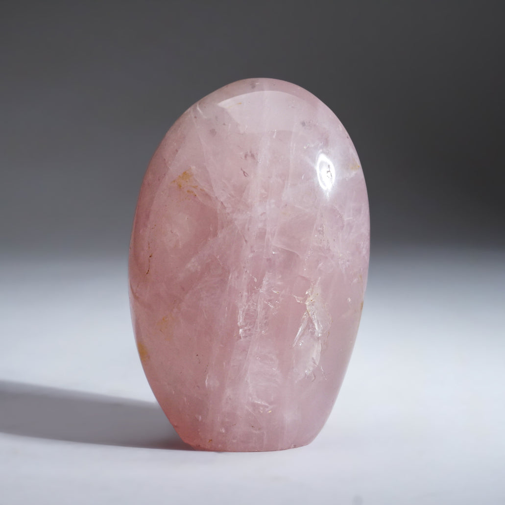 Polished Rose Quartz Freeform From Brazil lbs)