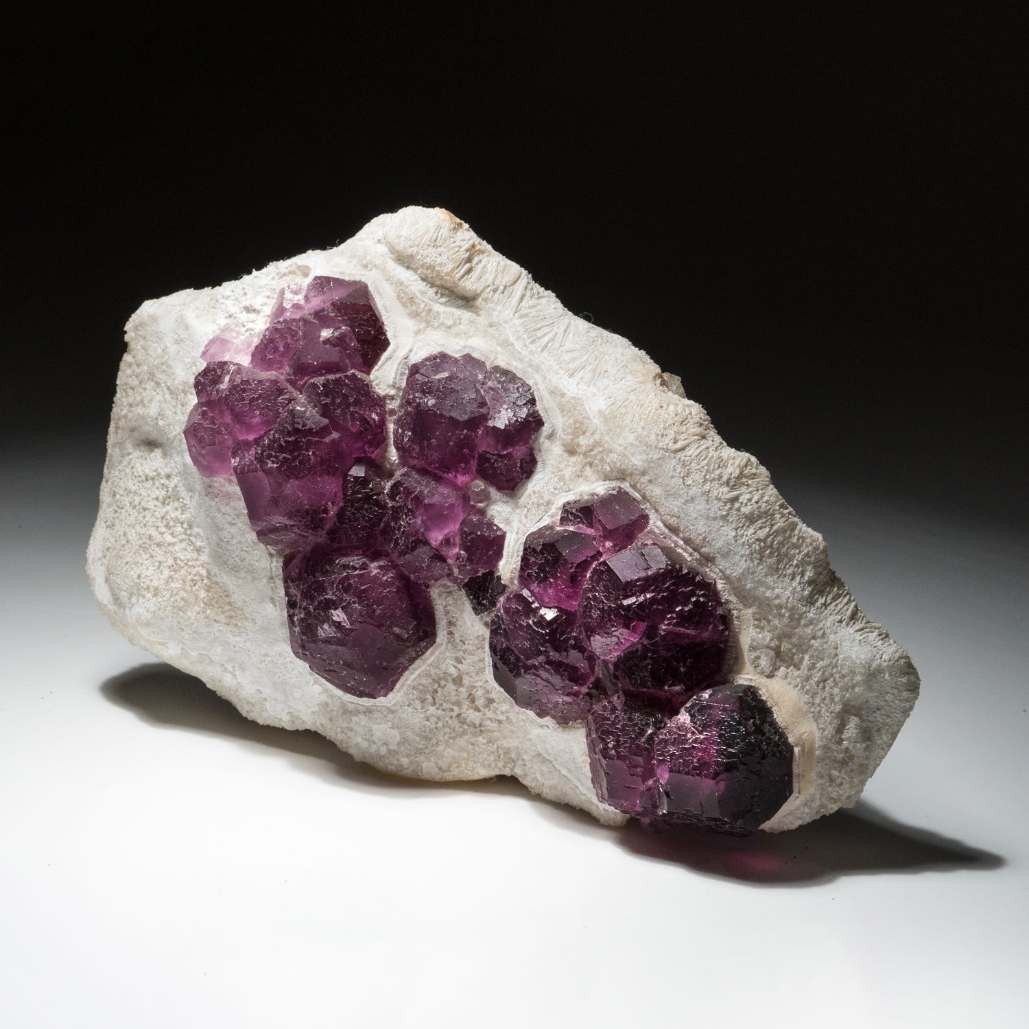 Purple Fluorite from De Ann Mine, Jiangxi, China