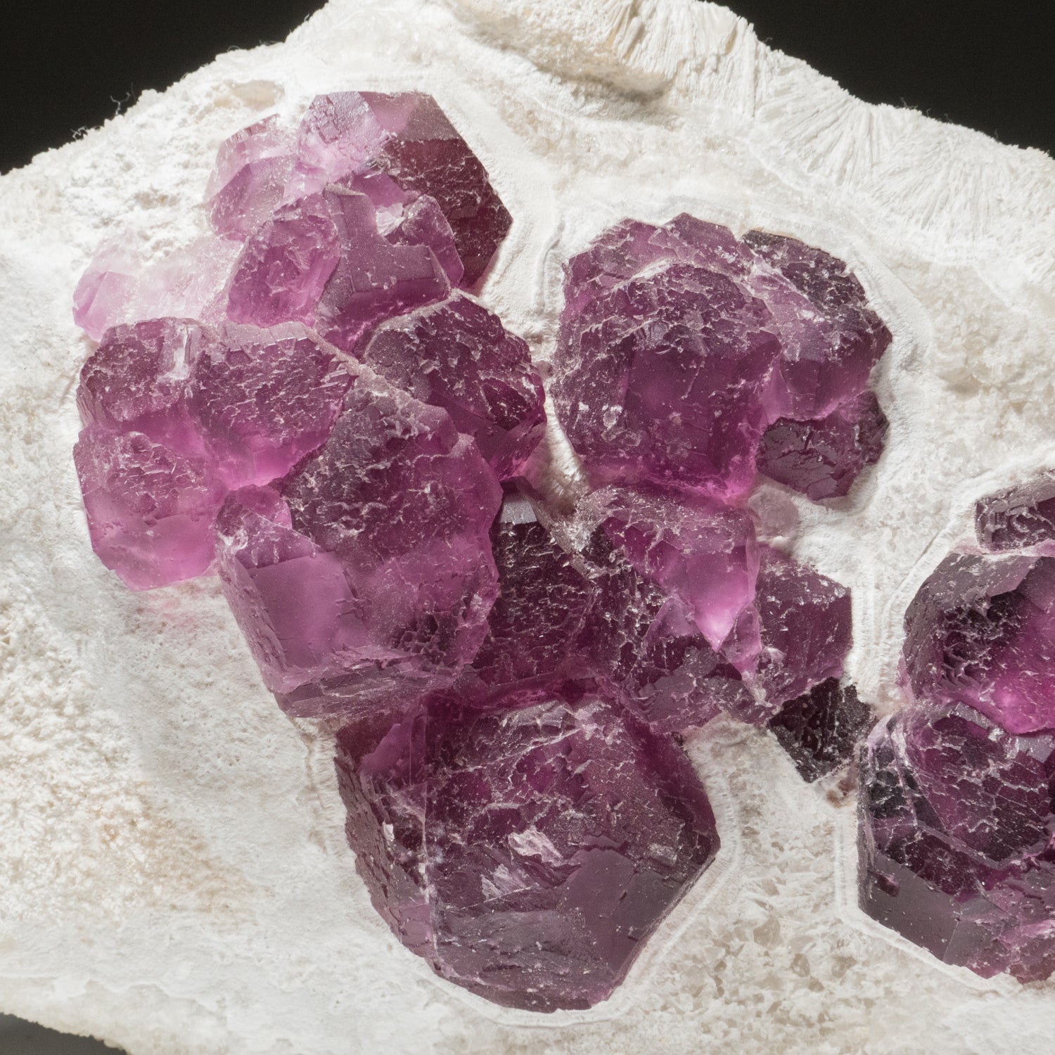 Purple Fluorite from De Ann Mine, Jiangxi, China