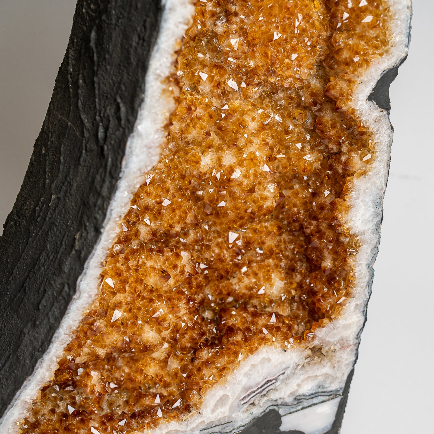 Genuine Citrine Crystal Clustered Geode (44'', 117 lbs)