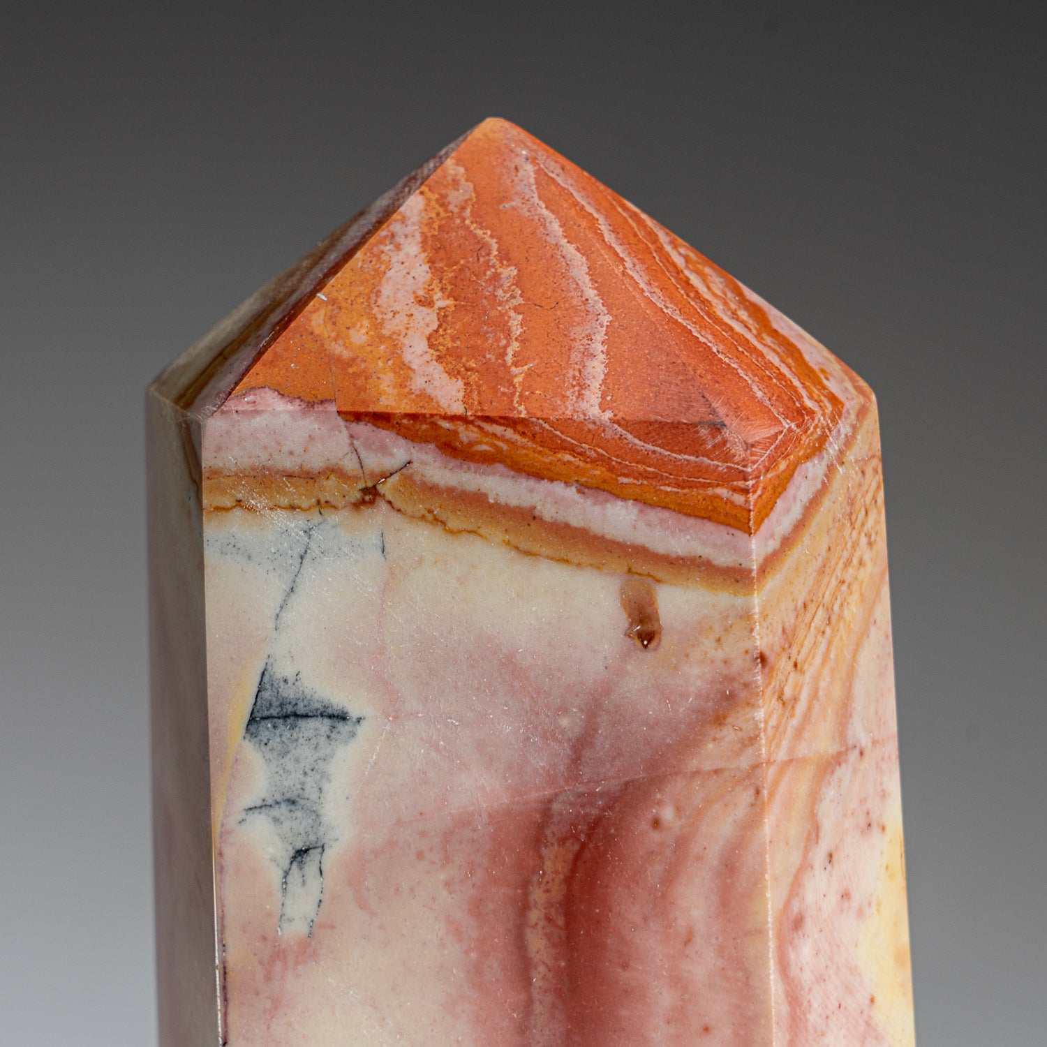 Polished Polychrome Point from Madagascar (1.4 lbs)