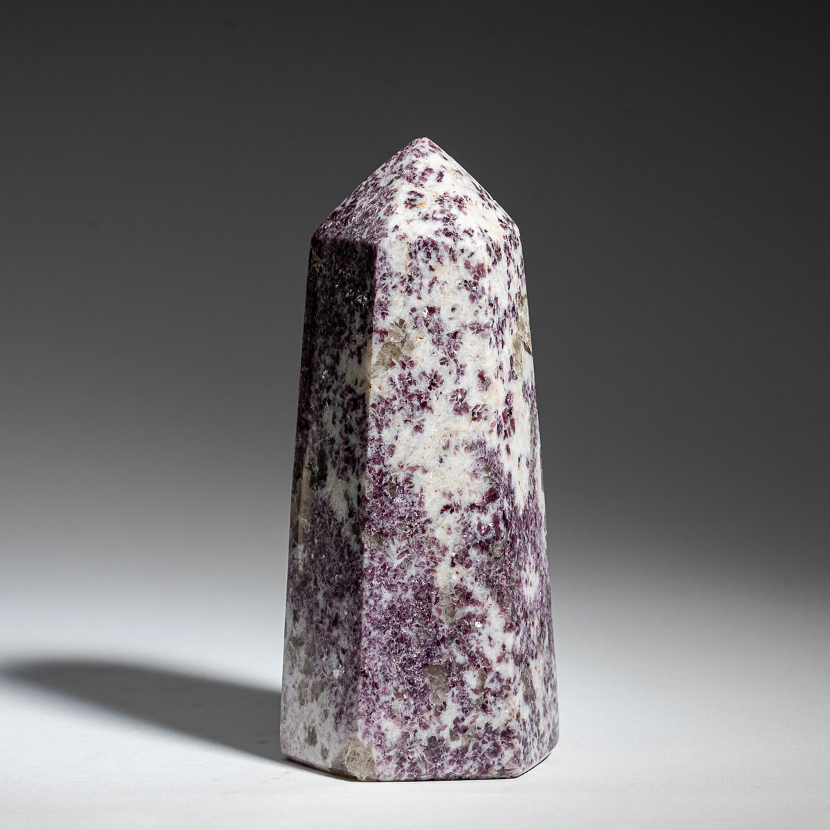 Polished Ruby in Quartz Point from India (1.3 lbs) — Astro Gallery of Gems