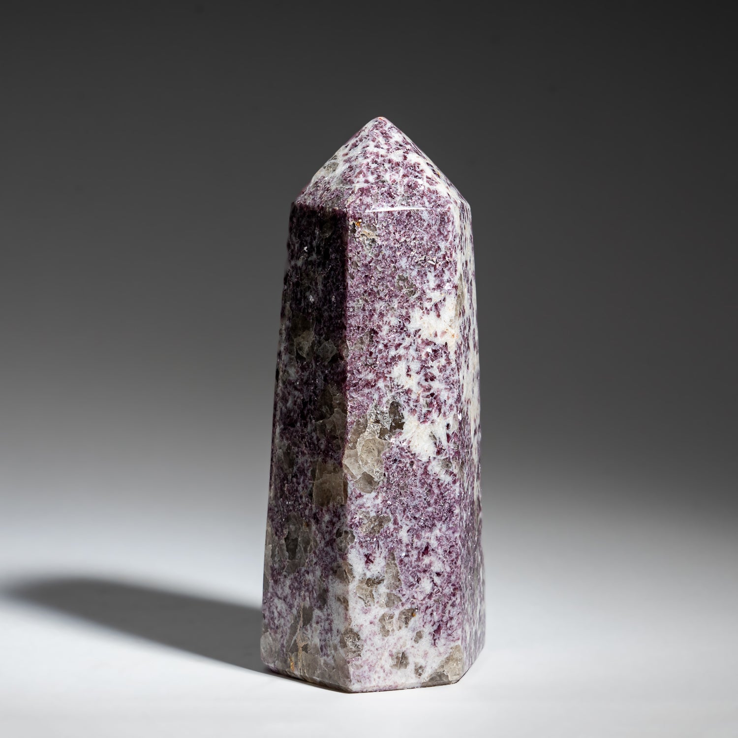 Polished Ruby in Quartz Point from India (1.3 lbs)