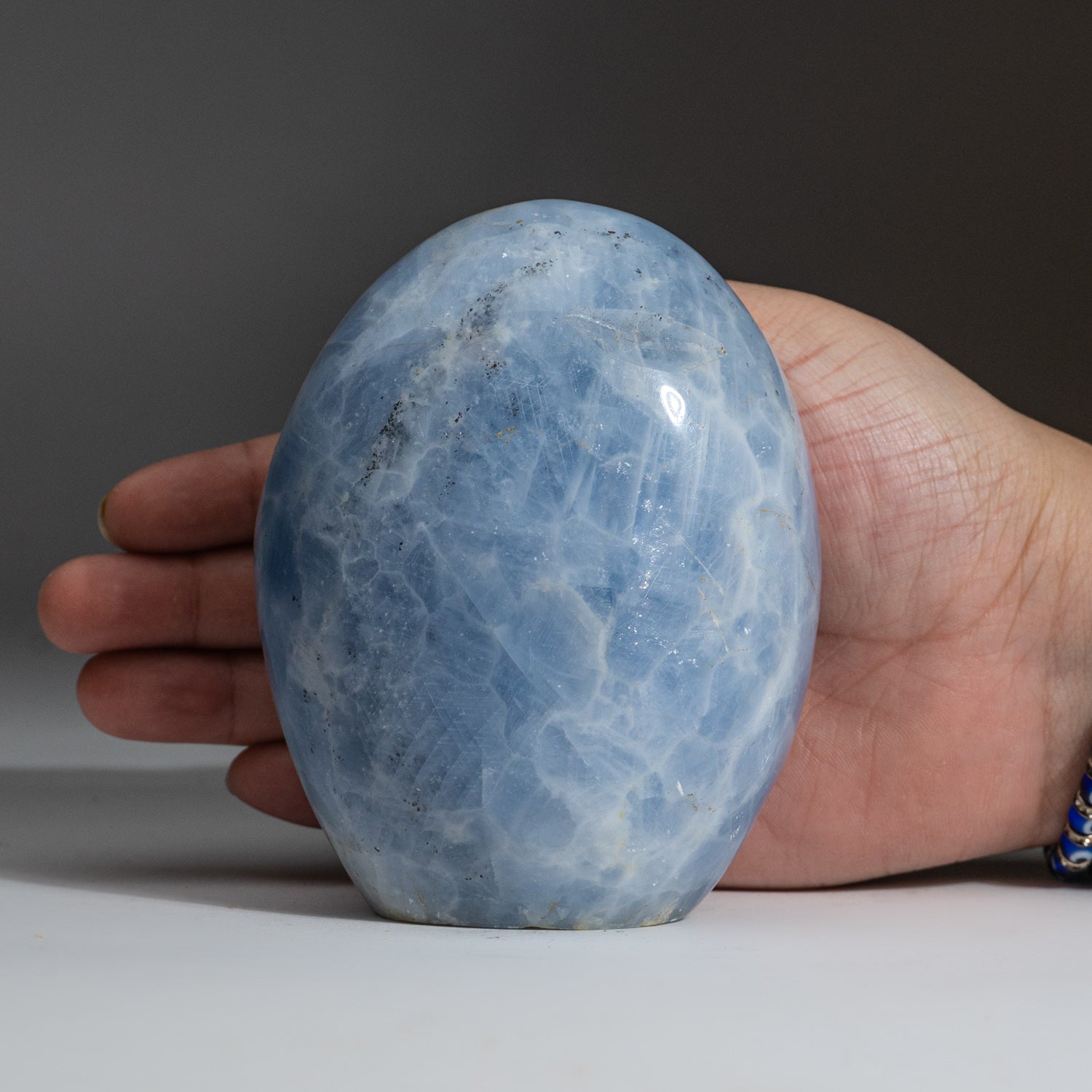 Blue Calcite Freeform from Mexico (1.8 lbs)