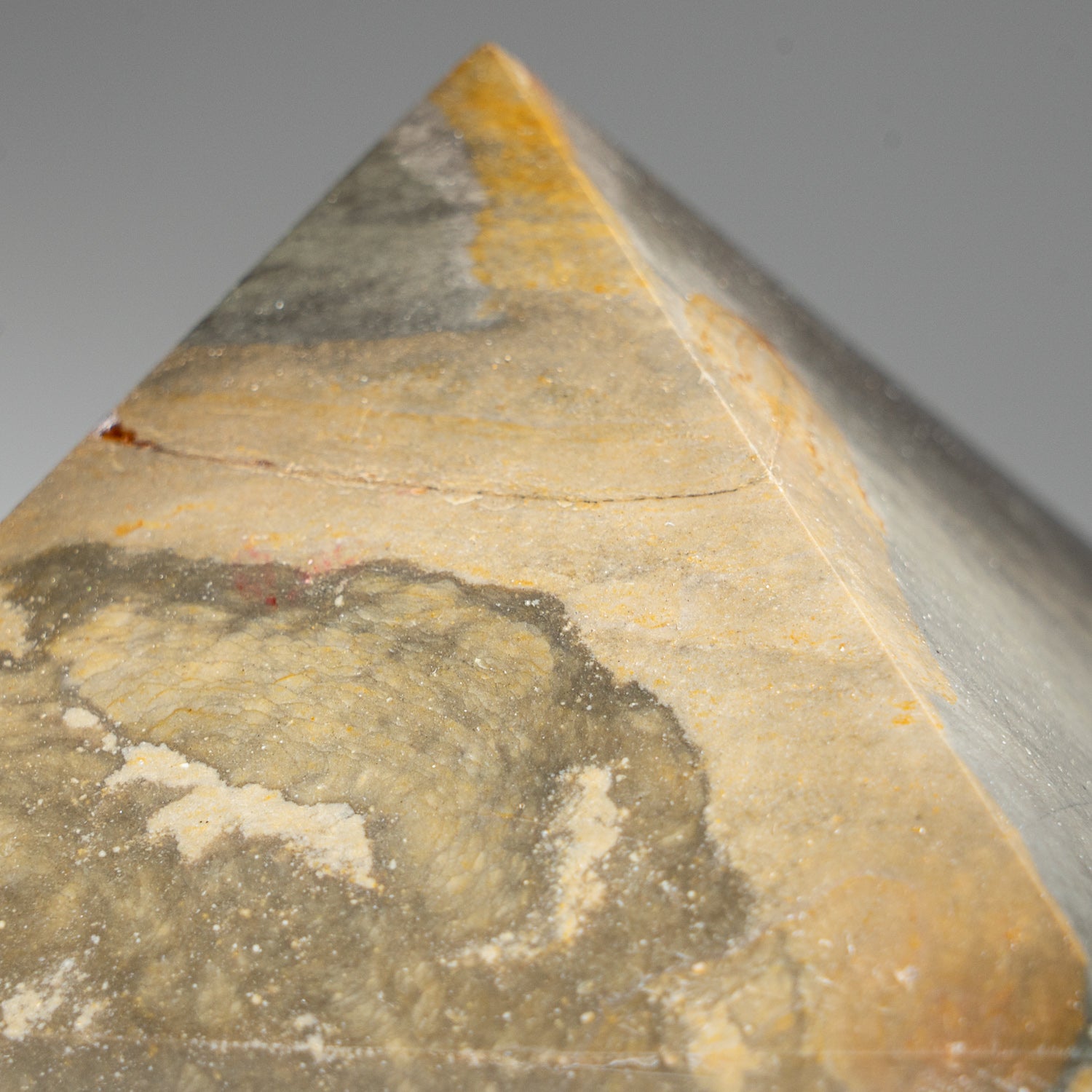 Polished Polychrome Pyramid from Madagascar (1.2 lbs)