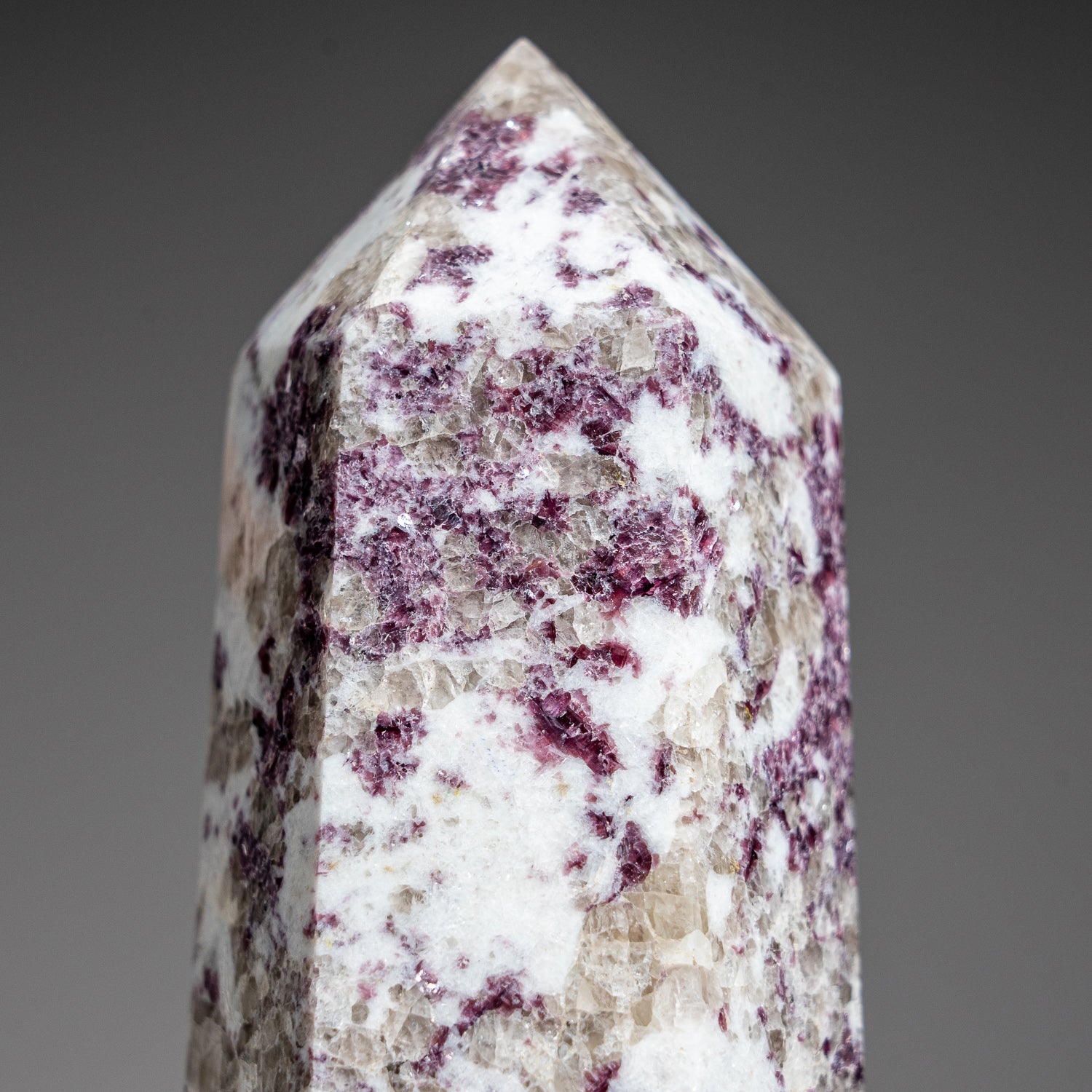 Polished Ruby in Quartz Point from India (3 lbs)