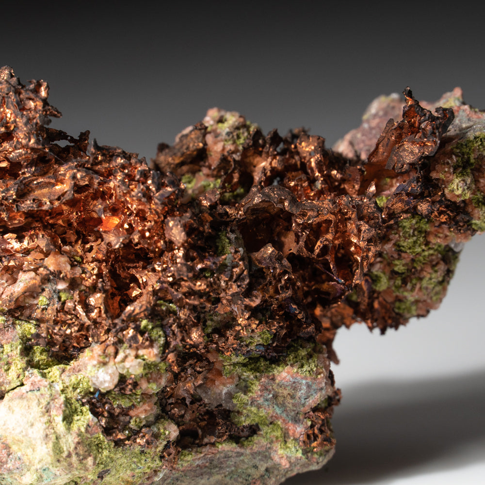 Crystalized Copper from Keweenaw Peninsula Copper District, Michigan