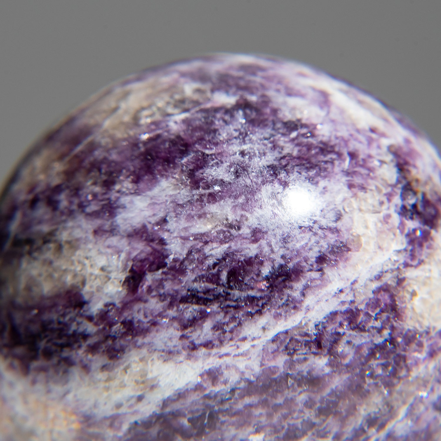 Genuine Polished Lepidolite (2.5") Sphere from Madagascar