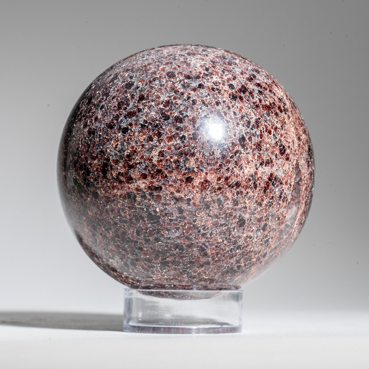Genuine Polished Garnet Sphere (650 grams)