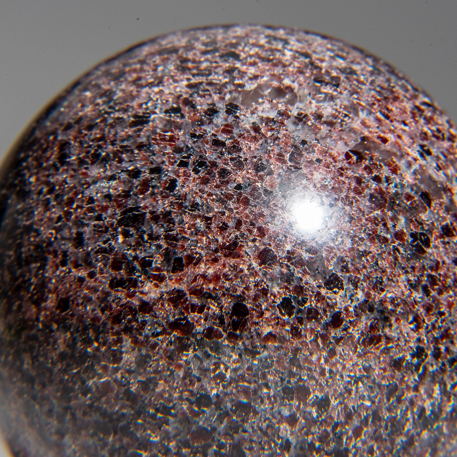 Genuine Polished Garnet Sphere (650 grams)