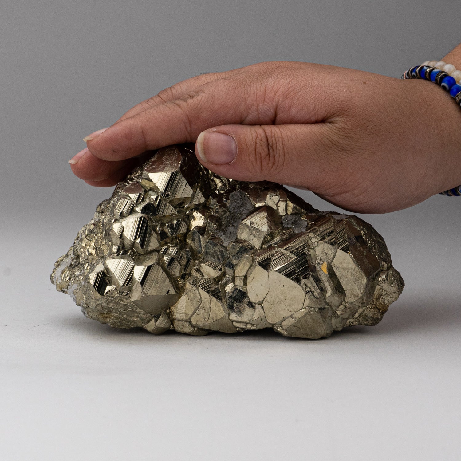 Pyrite Cluster from Huanuco Province, Peru (3.6 lbs)
