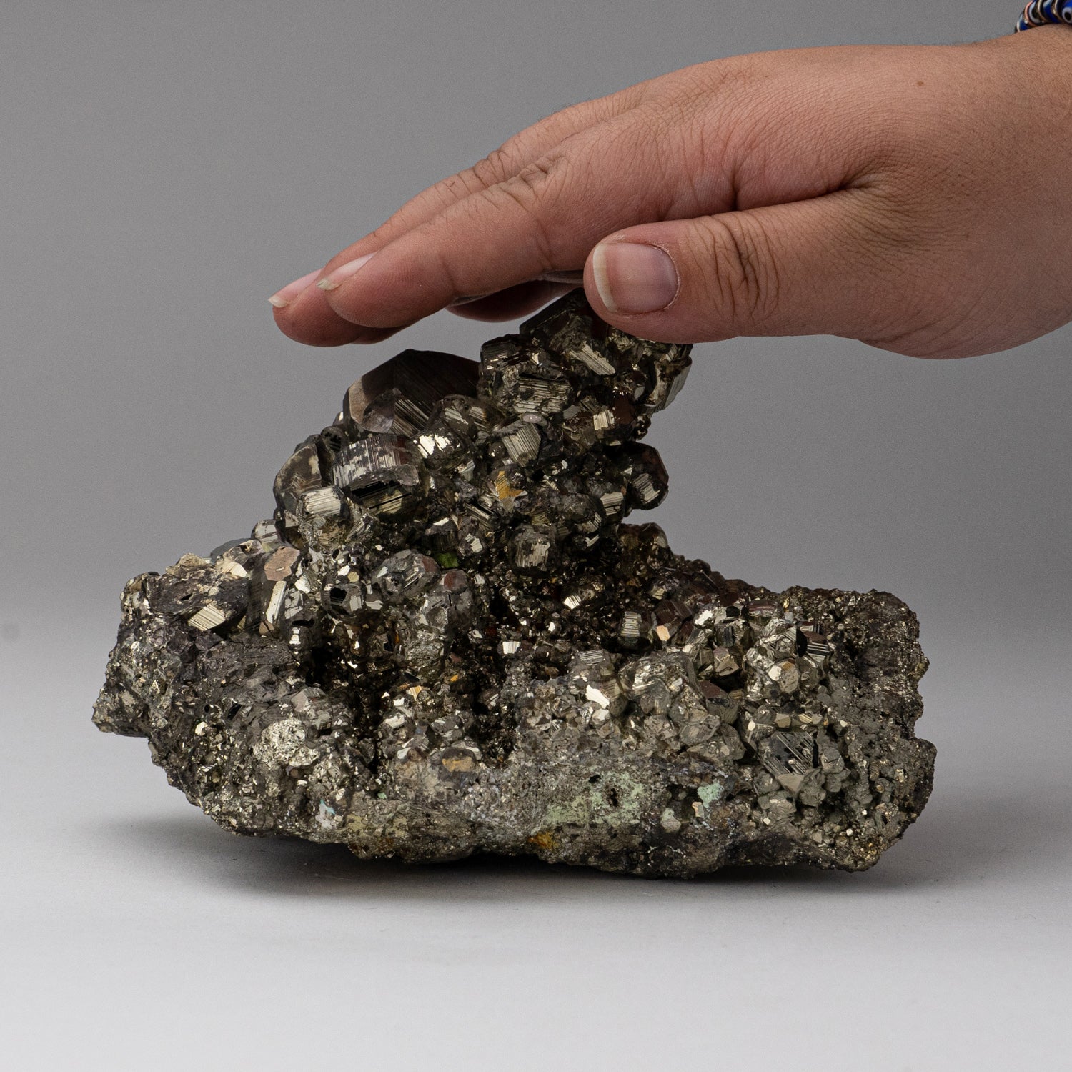 Pyrite Cluster from Huanuco Province, Peru (5.7 lbs)