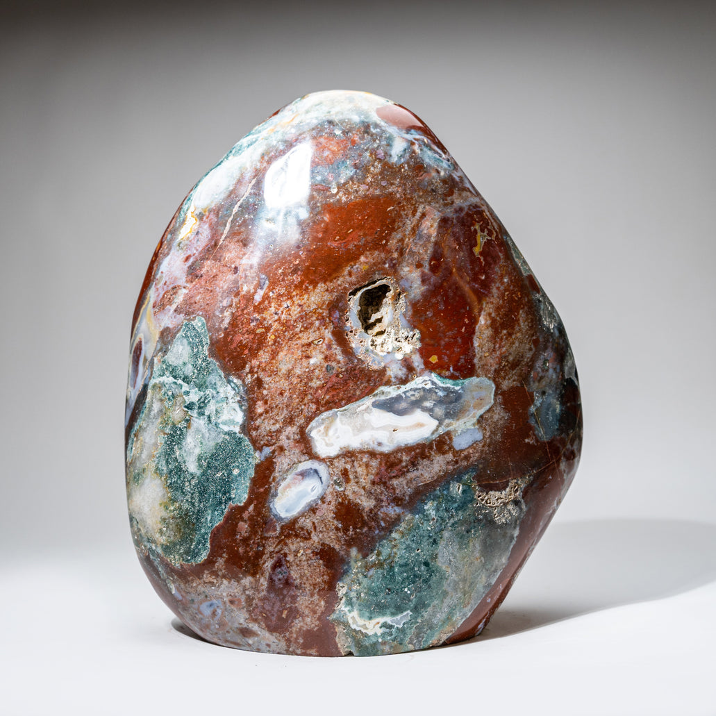 Large Genuine Polished Ocean Jasper Freeform (75.4 lbs) — Astro