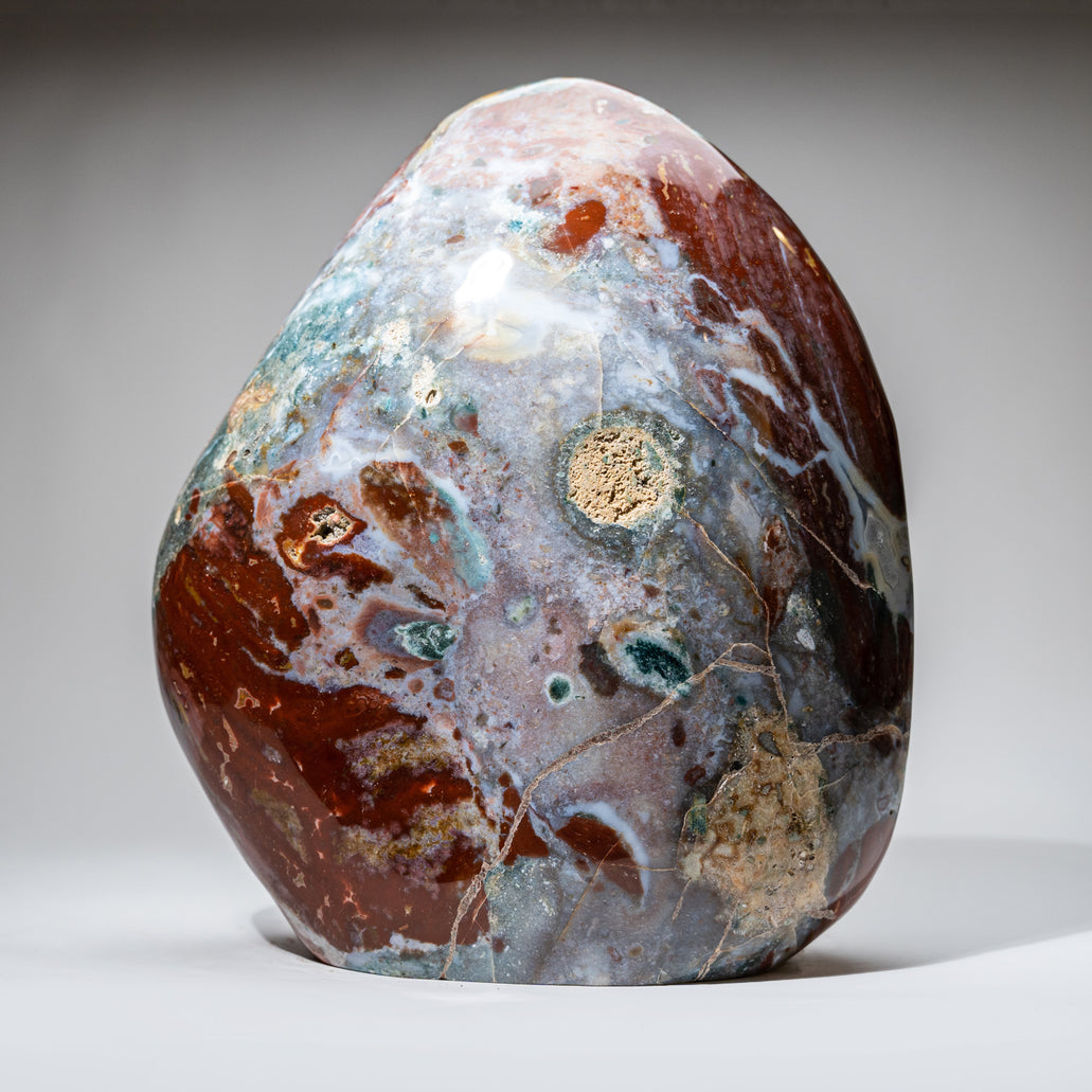 Large Genuine Polished Ocean Jasper Freeform (75.4 lbs) — Astro