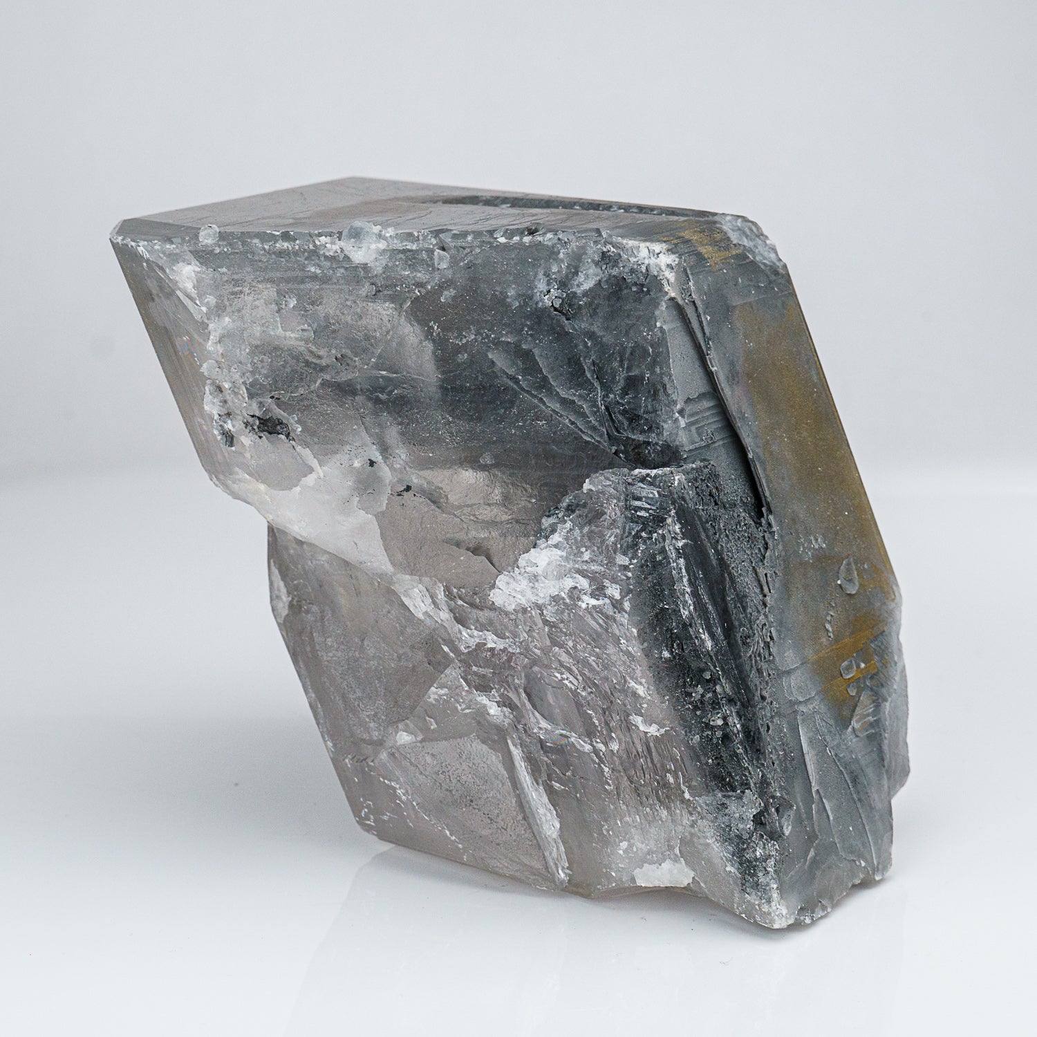 Calcite with Pyrite From Dachang Sn-polymetallic ore field, Nandan Co., Hechi Prefecture, Guangxi Zhuang Autonomous Region, China
